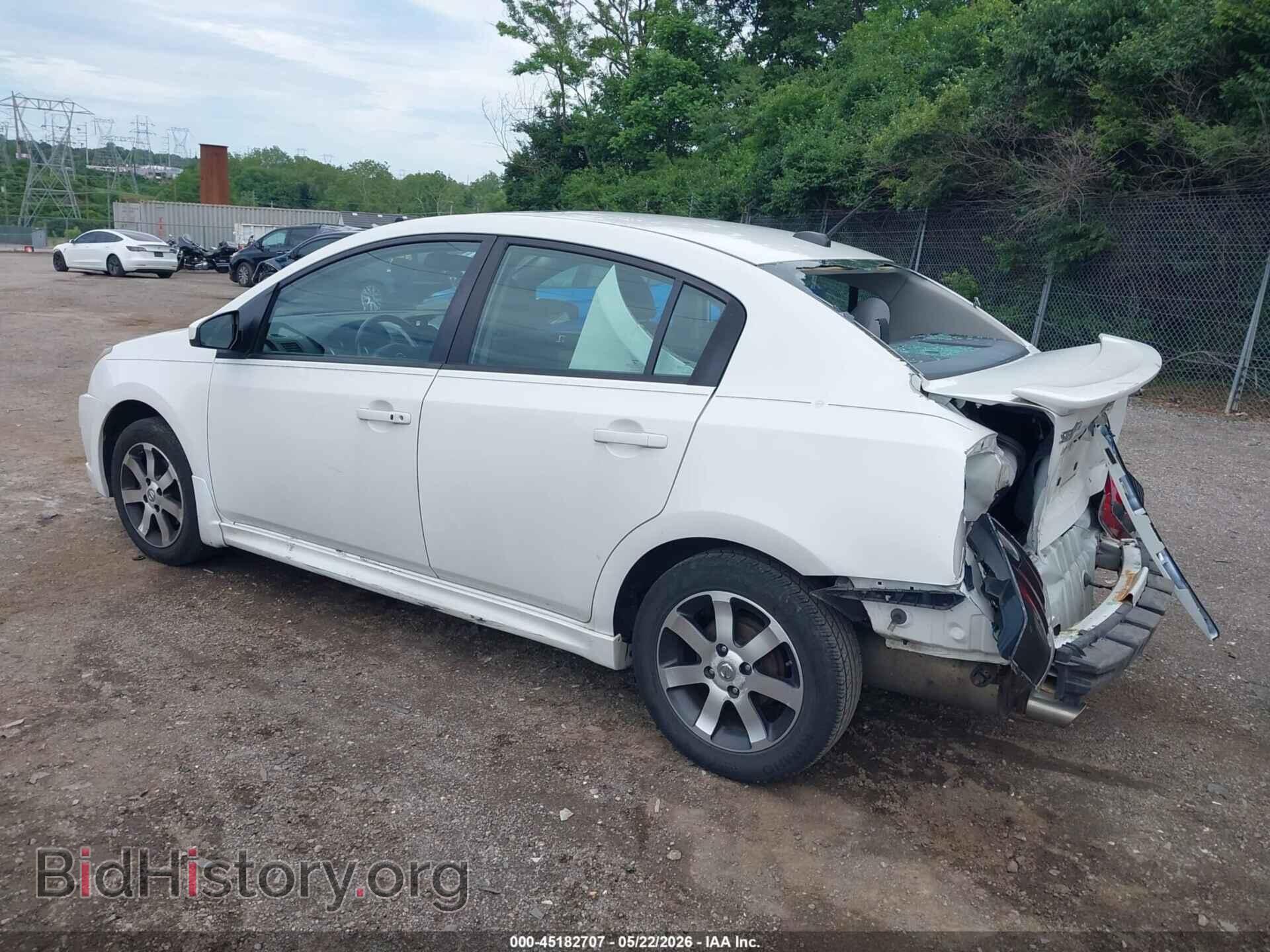 2012 NISSAN SENTRA - VIN: 3N1AB6AP1CL609265 - Фото 3