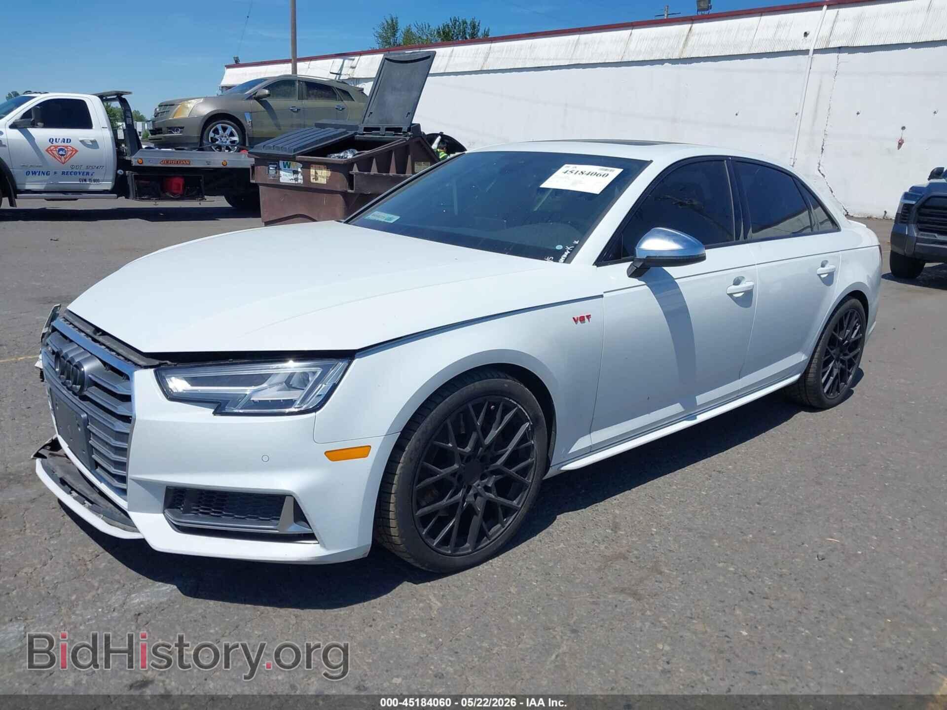 2018 AUDI S4 - VIN: WAUB4AF4XJA061698 - Фото 2