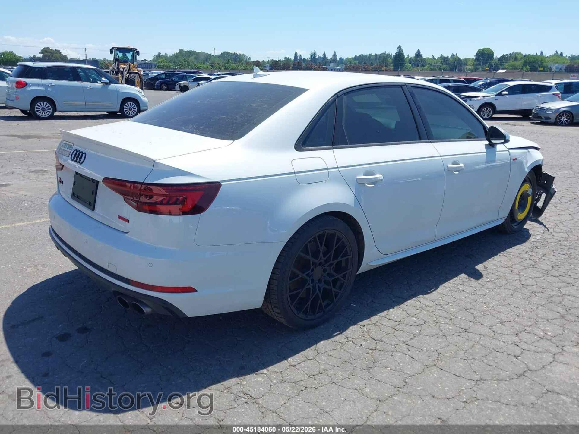 2018 AUDI S4 - VIN: WAUB4AF4XJA061698 - Фото 4