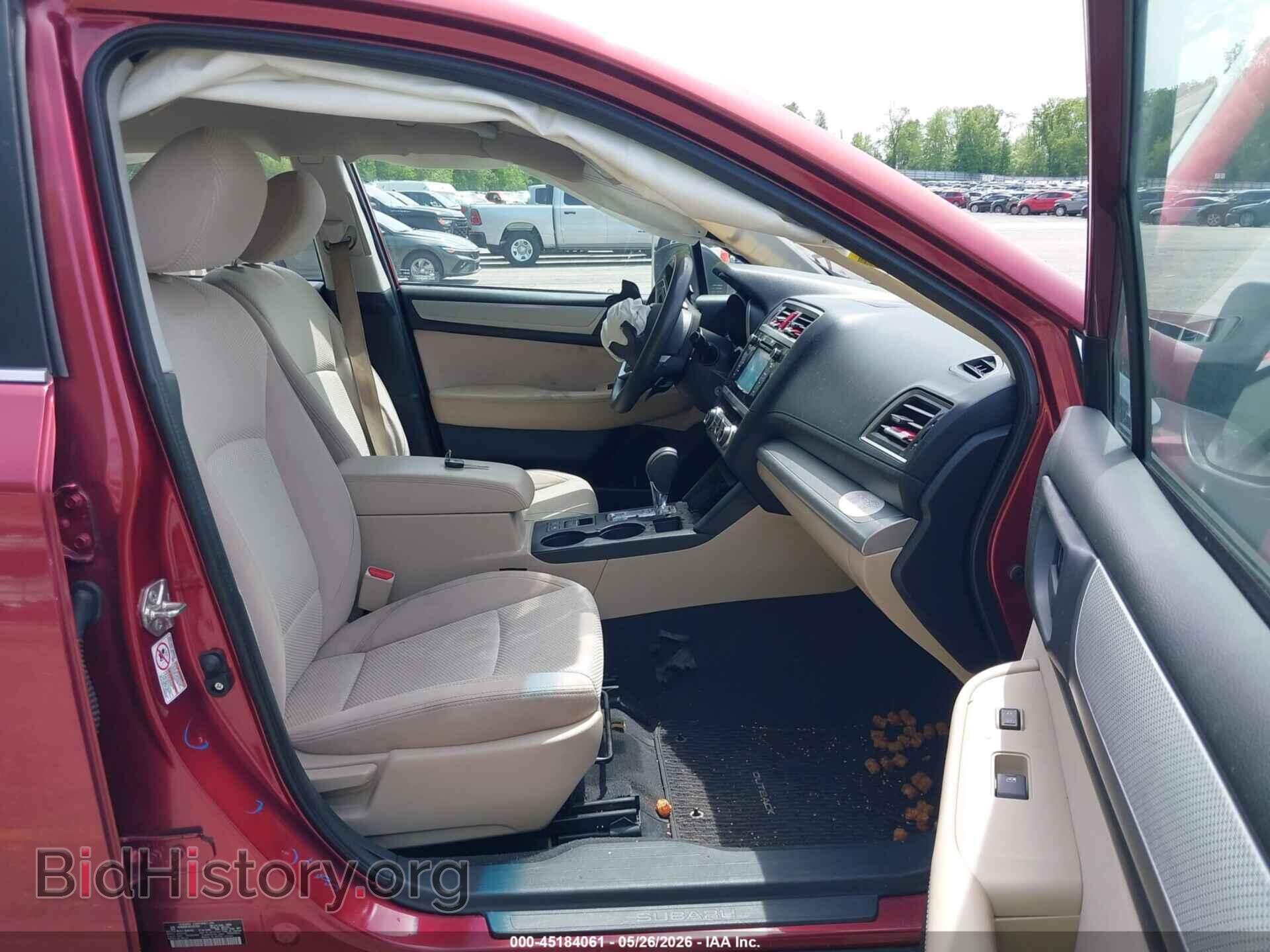 2019 SUBARU OUTBACK - VIN: 4S4BSABC5K3207352 - Фото 5