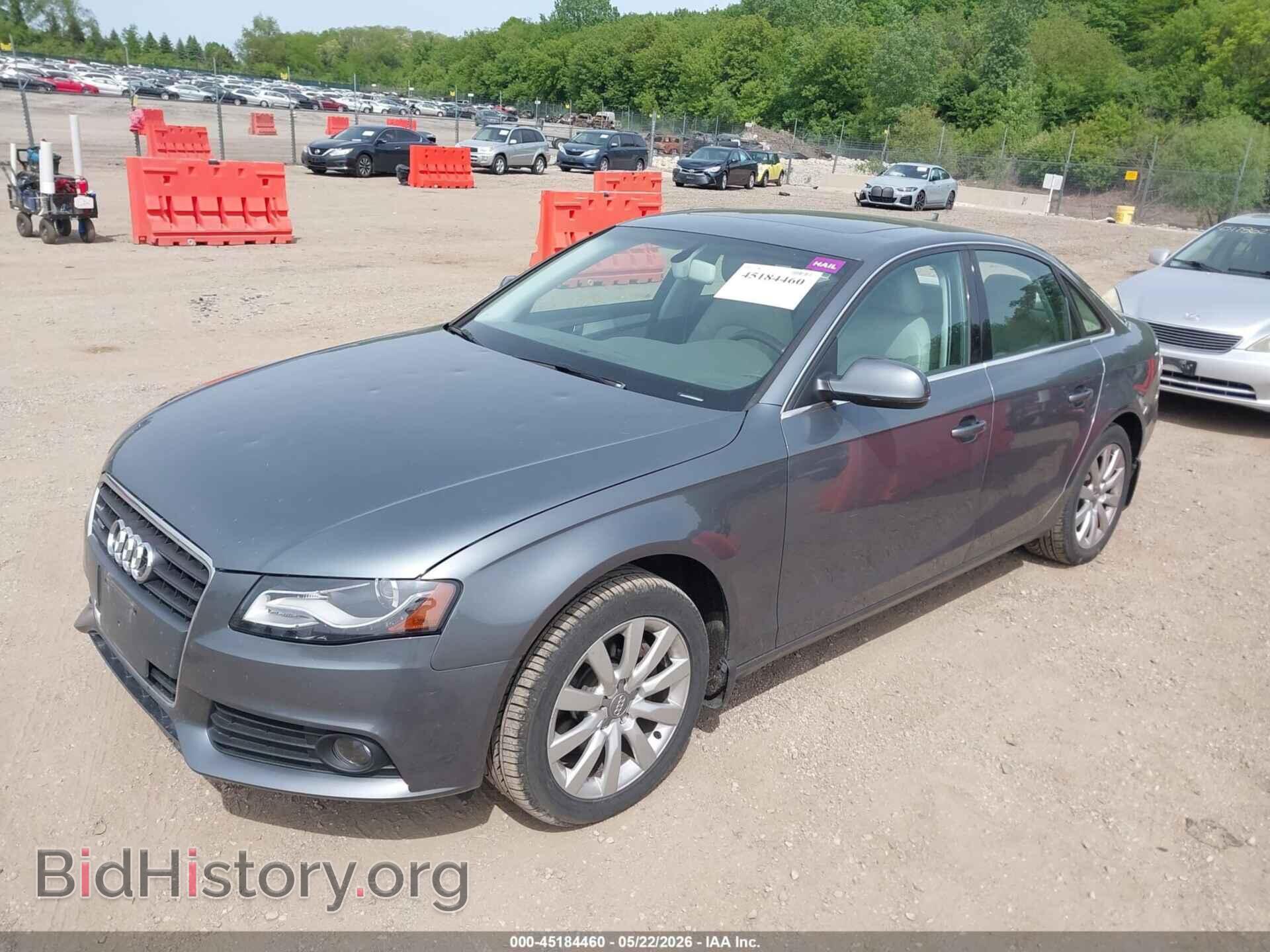 2012 AUDI A4 - VIN: WAUBFAFL1CN010443 - Фото 2