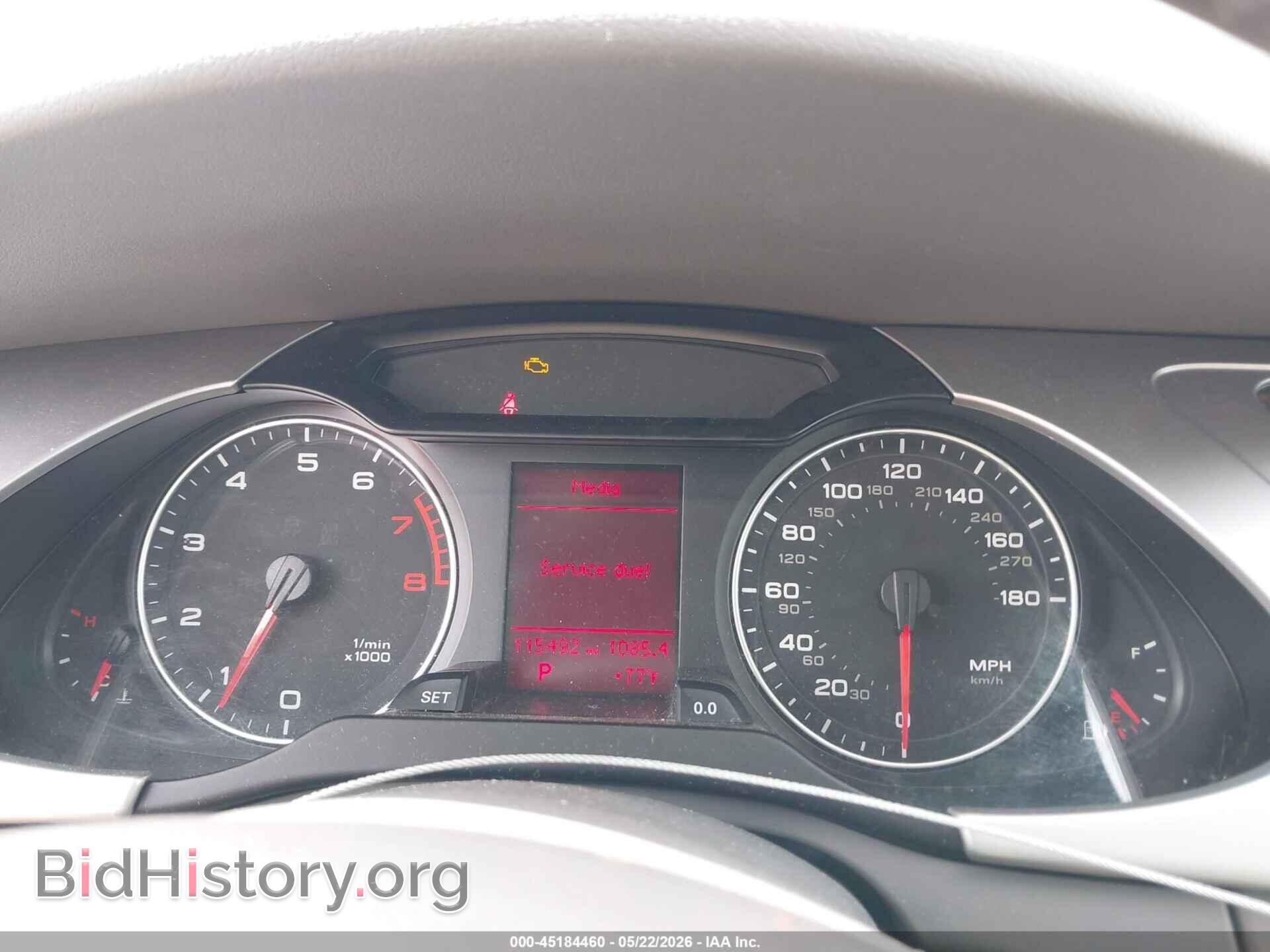 2012 AUDI A4 - VIN: WAUBFAFL1CN010443 - Фото 7
