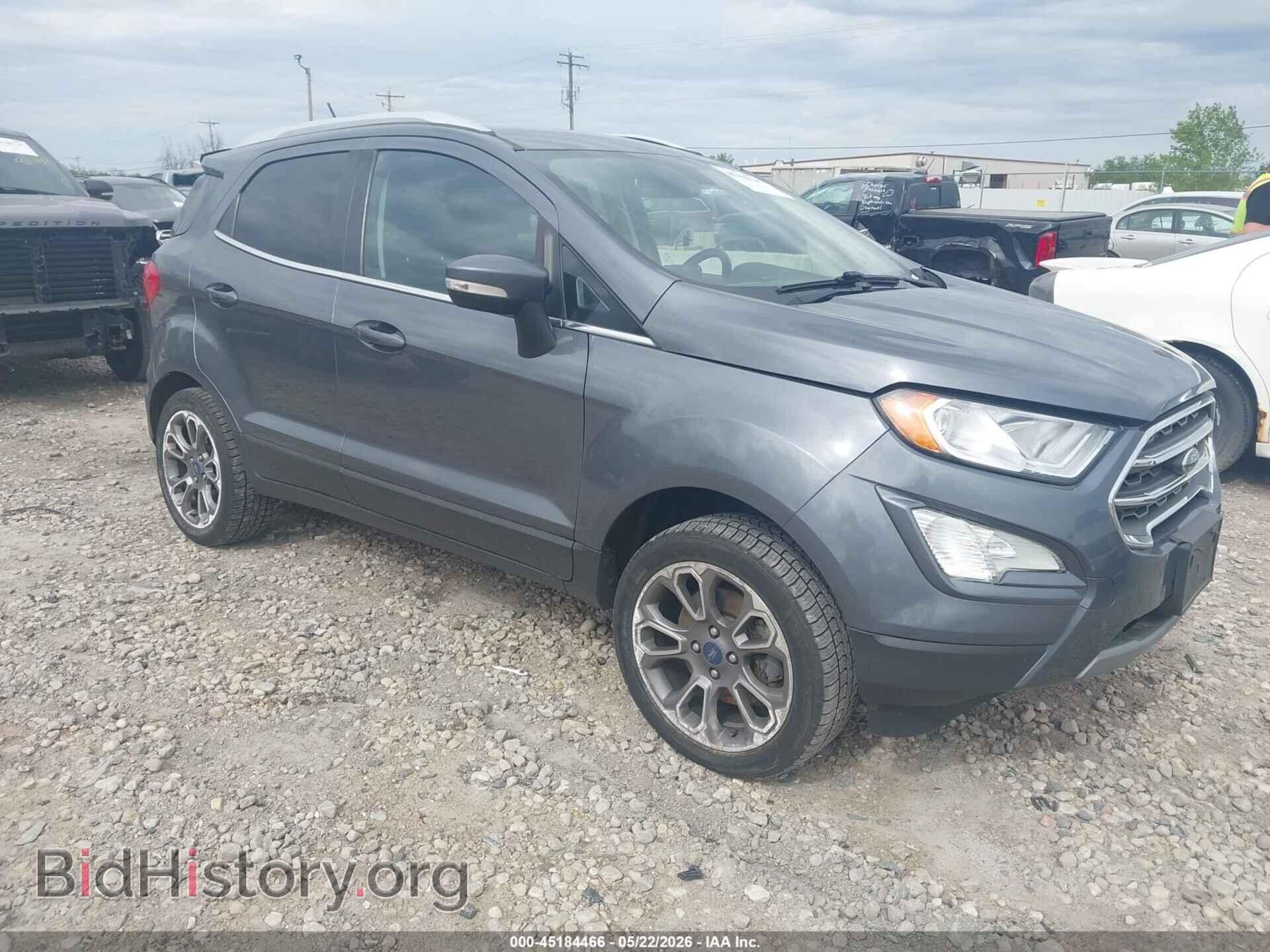 Фотография MAJ6S3KL5LC392396 - FORD ECOSPORT 2020