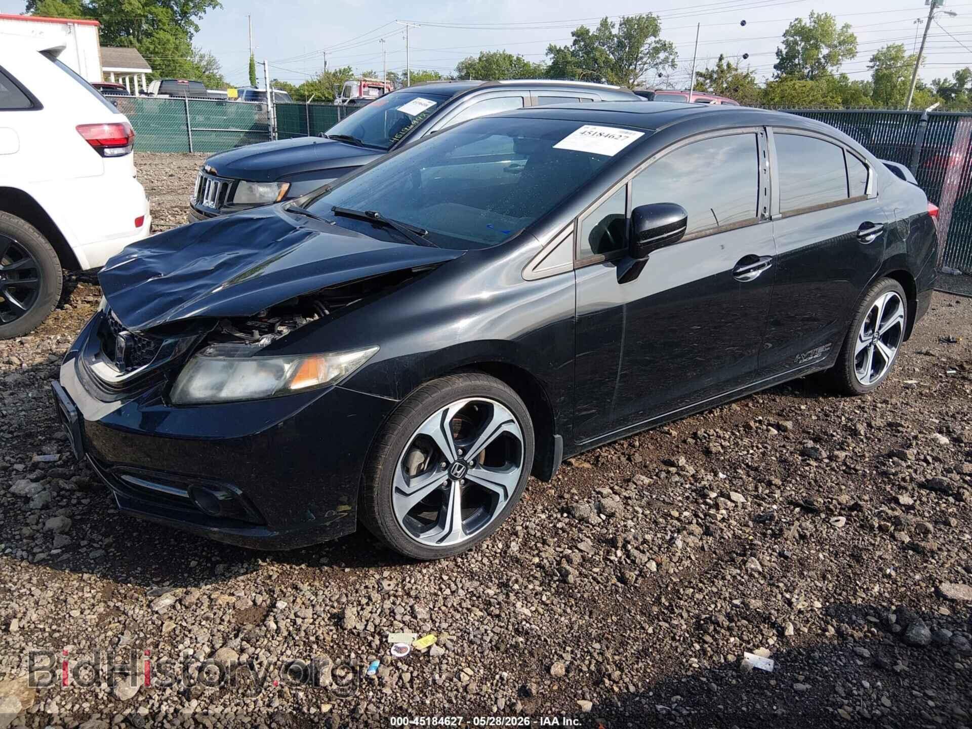2014 HONDA CIVIC - VIN: 2HGFB6E54EH701656 - Photo 2