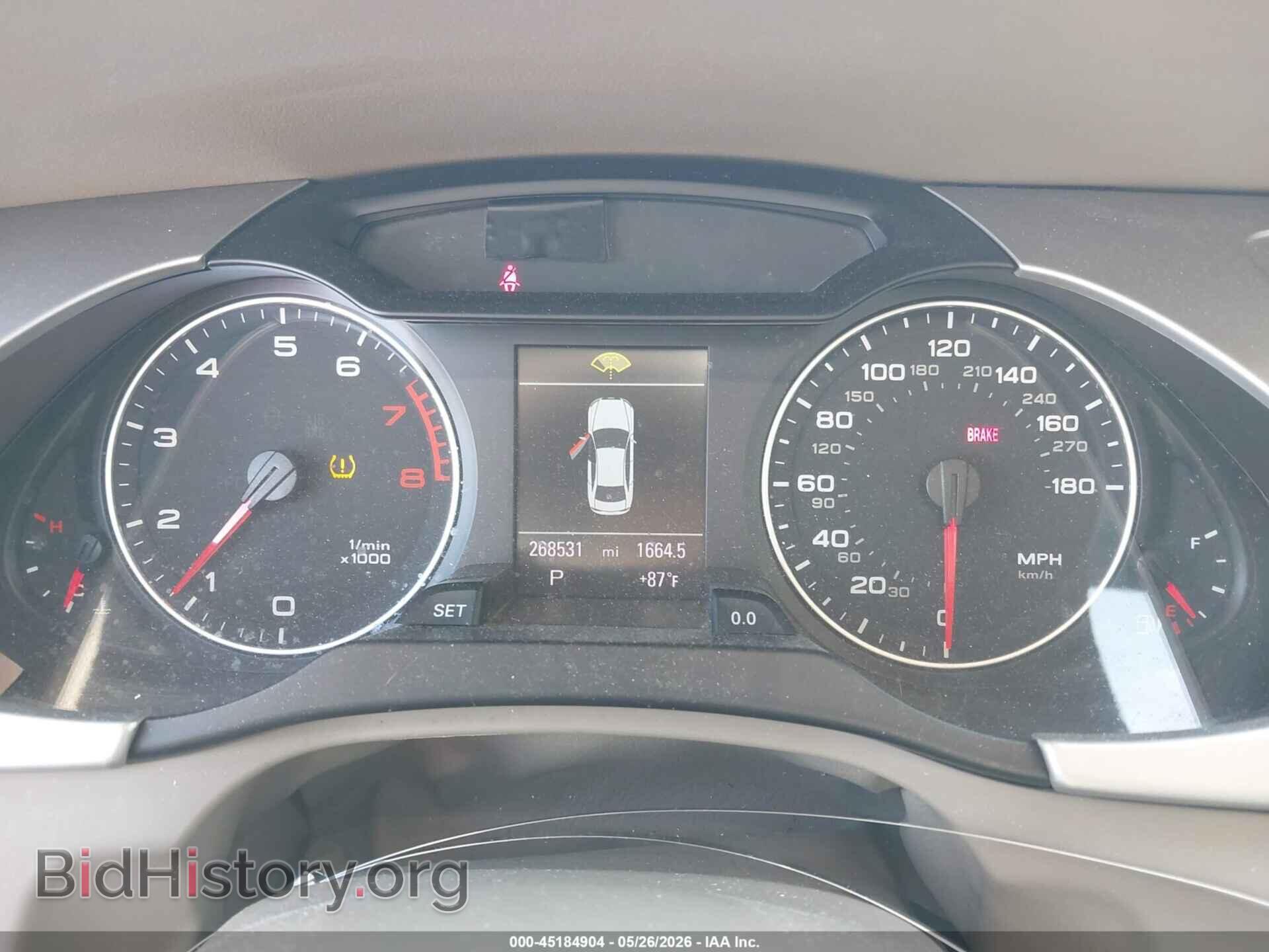2012 AUDI A4 - VIN: WAUFFAFL2CN017323 - Фото 7