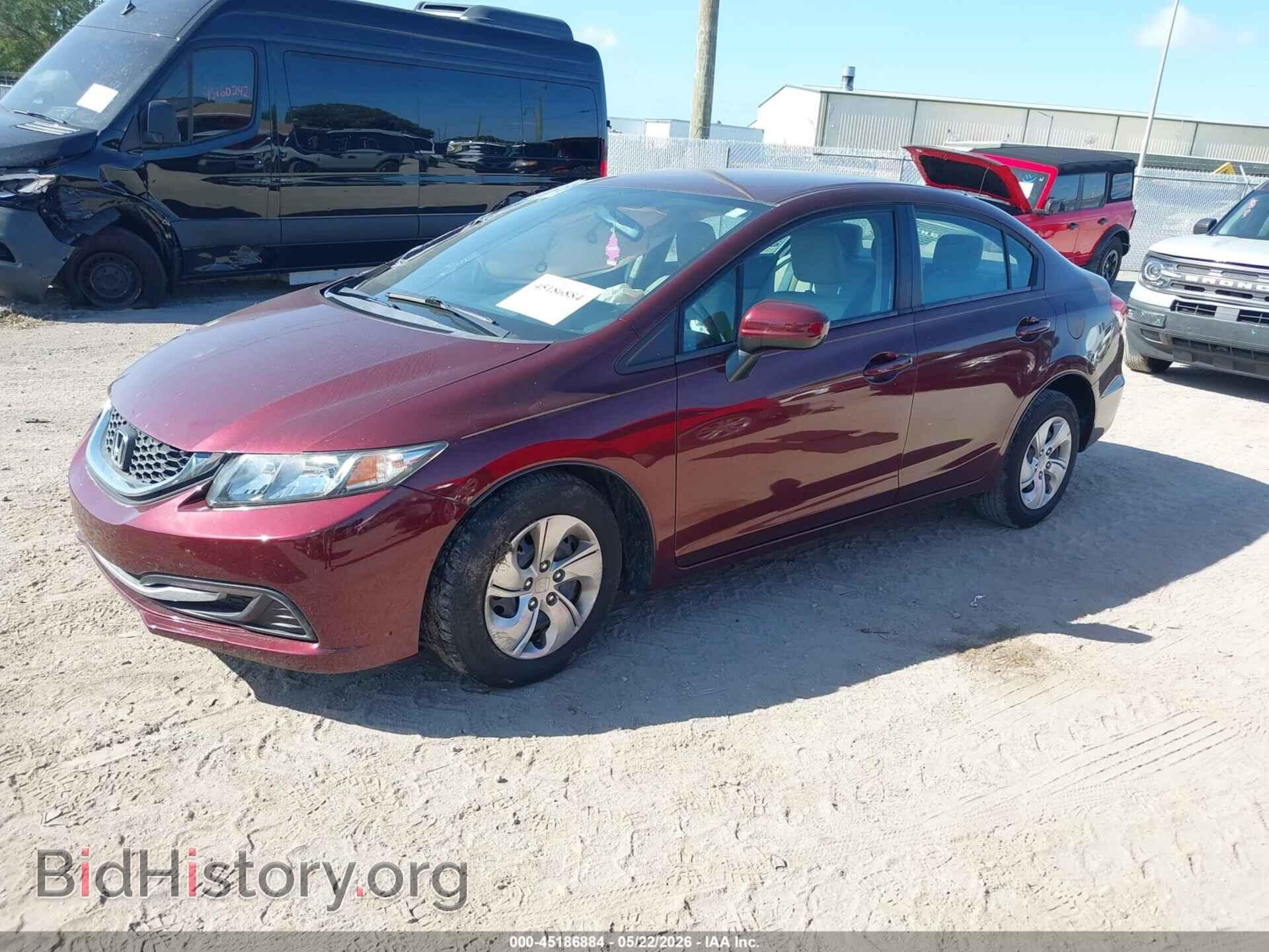 2015 HONDA CIVIC - VIN: 19XFB2F5XFE034949 - Фото 2