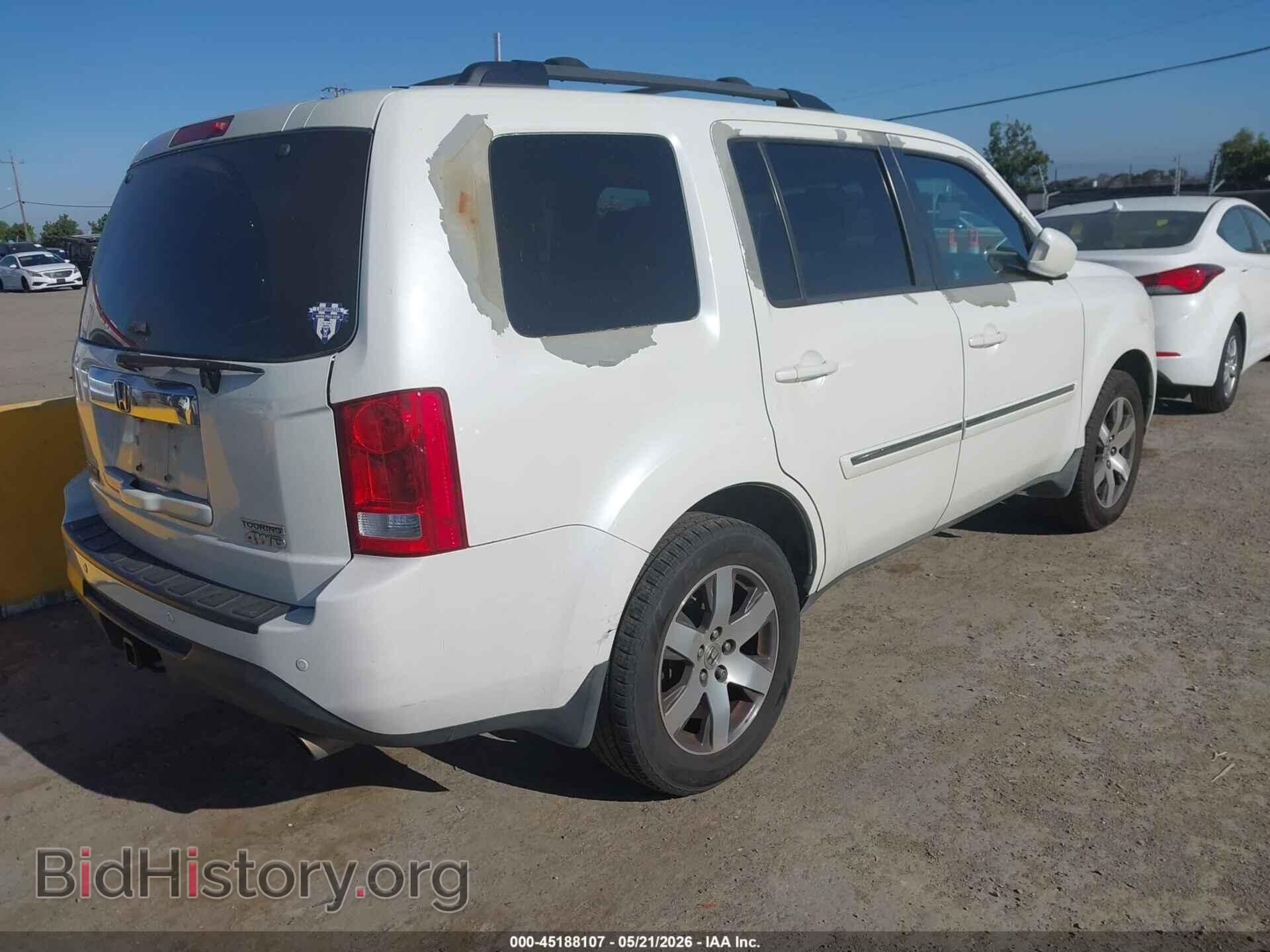 2012 HONDA PILOT - VIN: 5FNYF4H97CB035541 - Фото 4