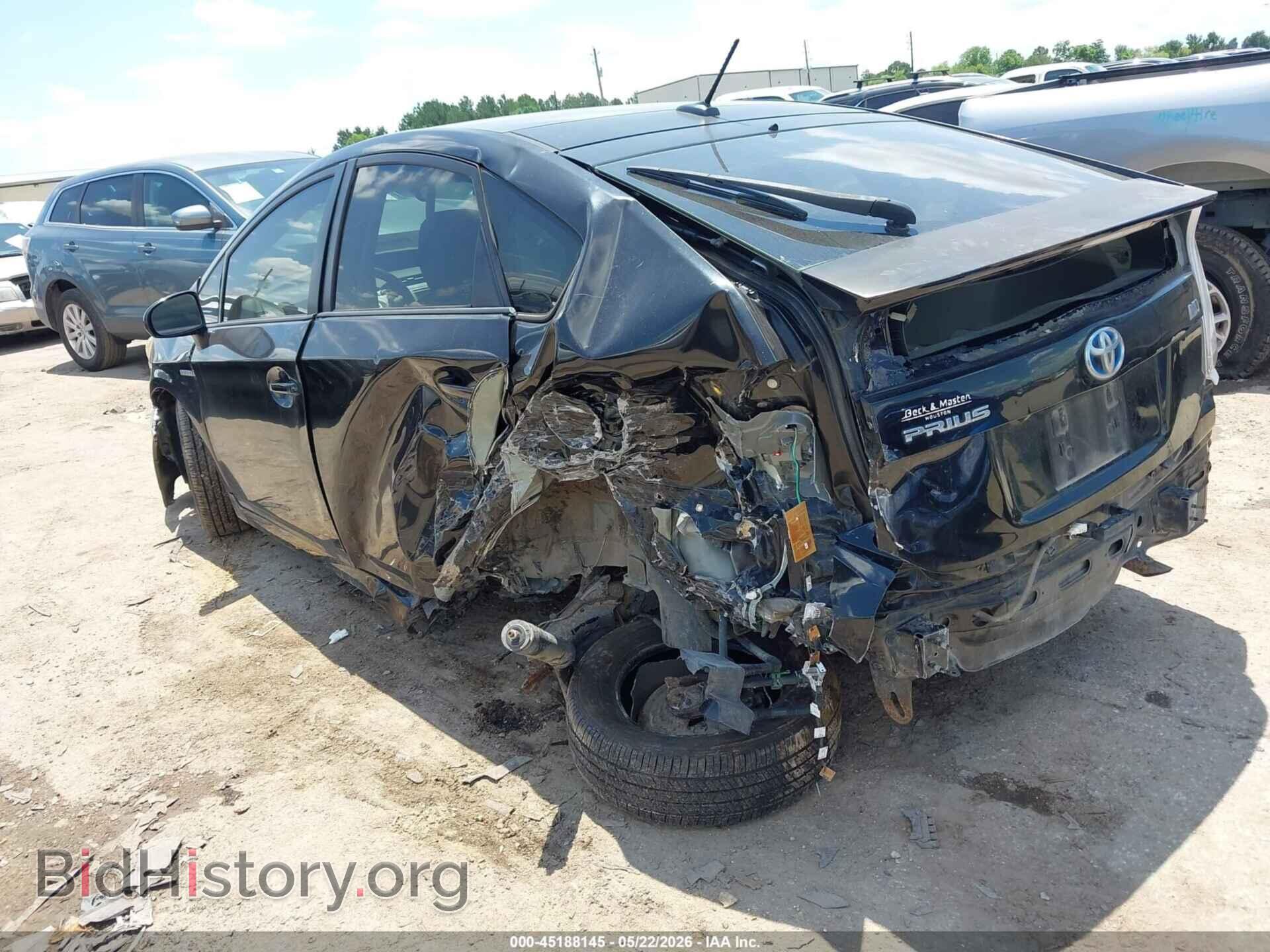 2013 TOYOTA PRIUS - VIN: JTDKN3DU1D5655897 - Фото 3