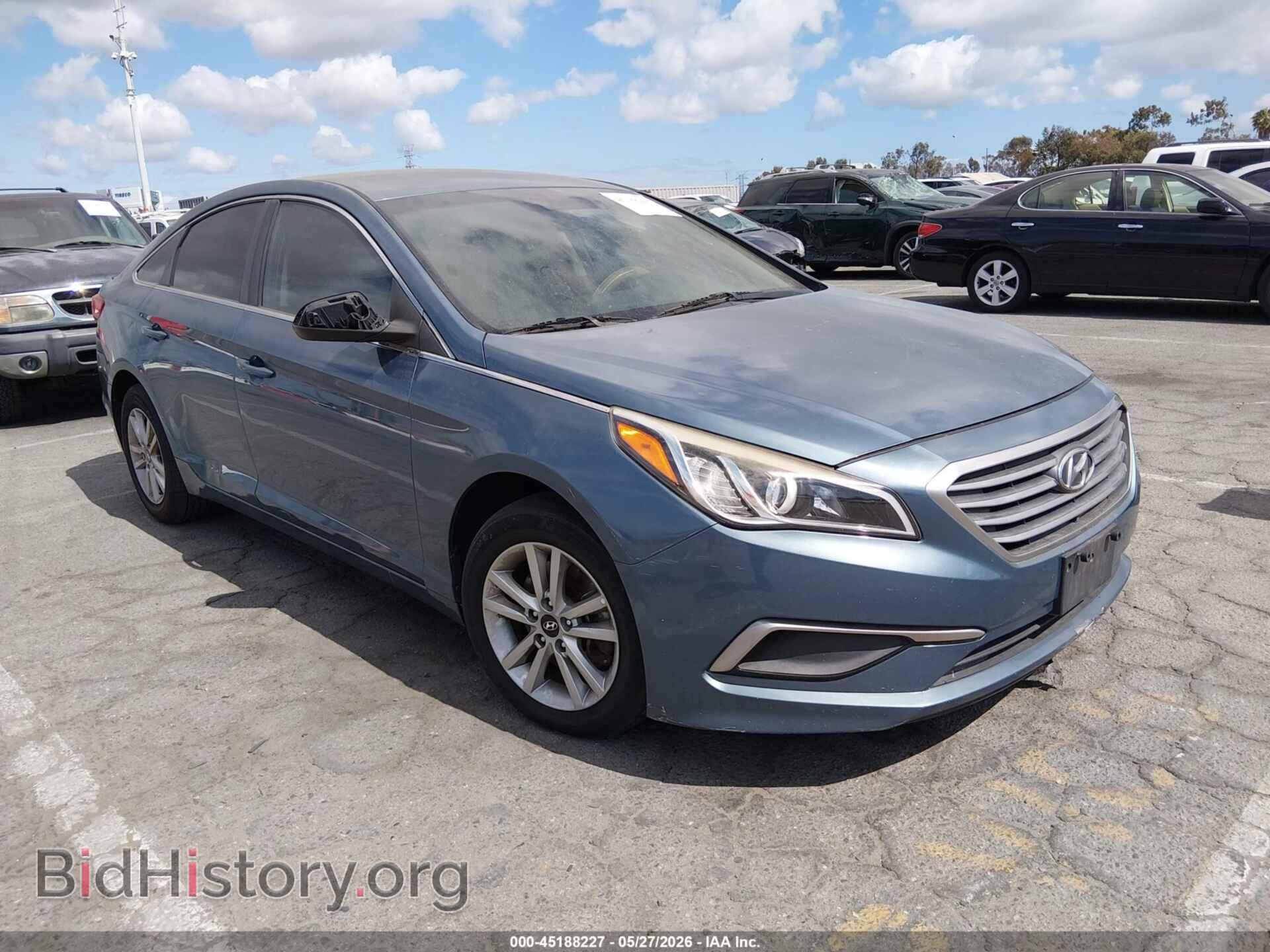 Фотография 5NPE24AF4HH567577 - HYUNDAI SONATA 2017