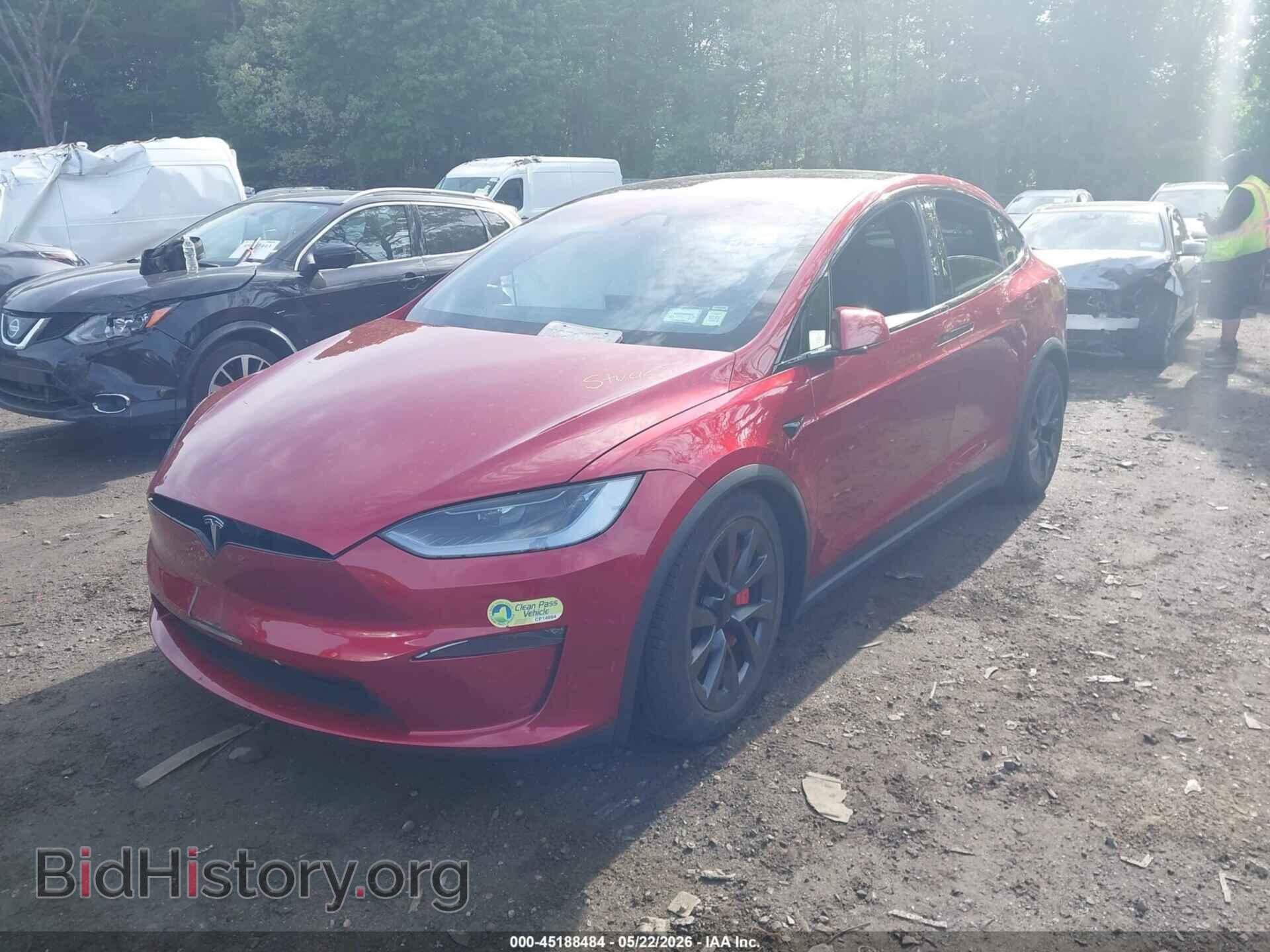 2023 TESLA MODEL X - VIN: 7SAXCDE50PF419062 - Фото 2