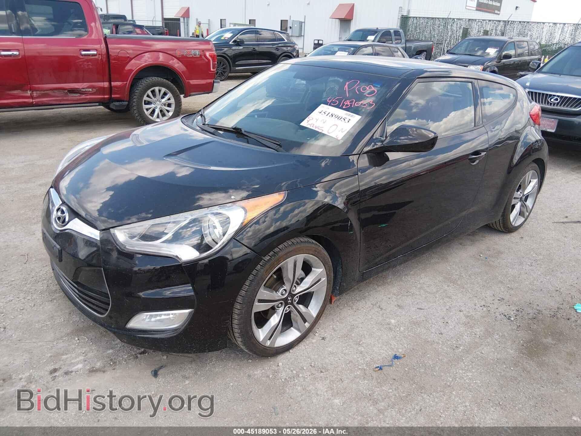 2012 HYUNDAI VELOSTER - VIN: KMHTC6AD8CU024404 - Фото 2