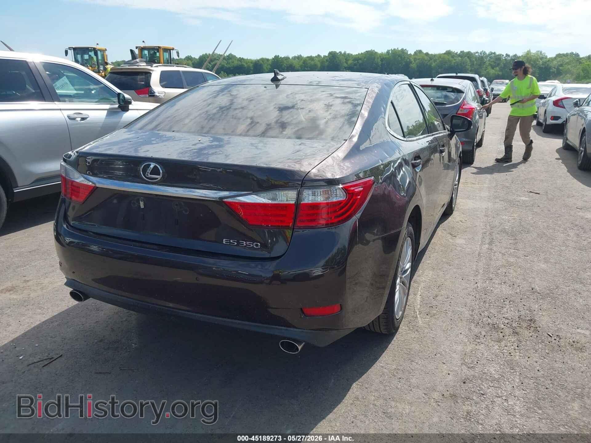 2013 LEXUS ES 350 - VIN: JTHBK1GG6D2000573 - Фото 4