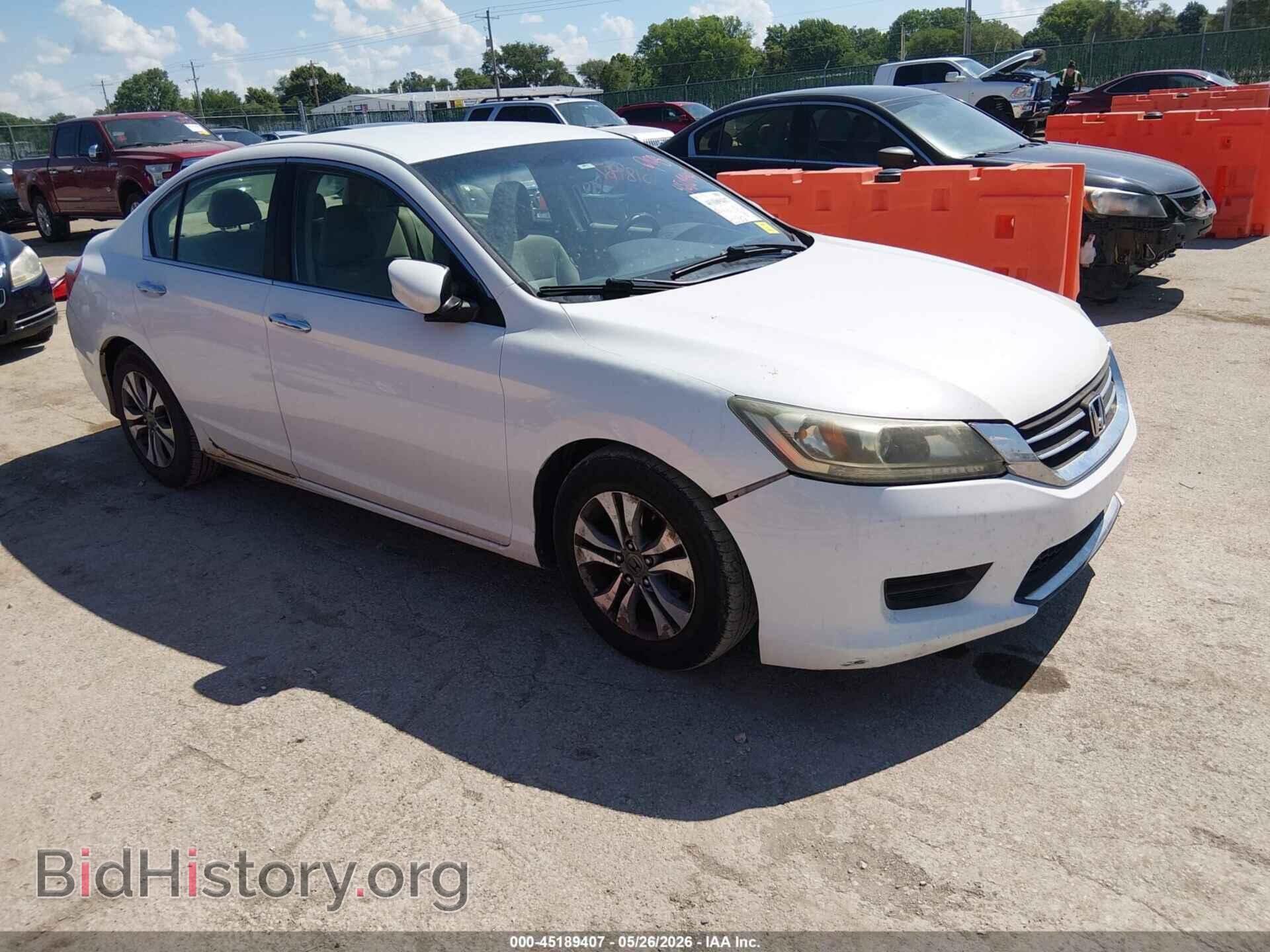 Photo 1HGCR2F32EA136228 - HONDA ACCORD 2014