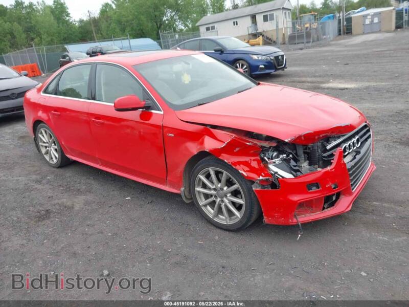 2016 Audi A4 2.0T Premium (VIN WAUBFAFL5GN007891) — photo 1 of 18, IAAI, damage: front end