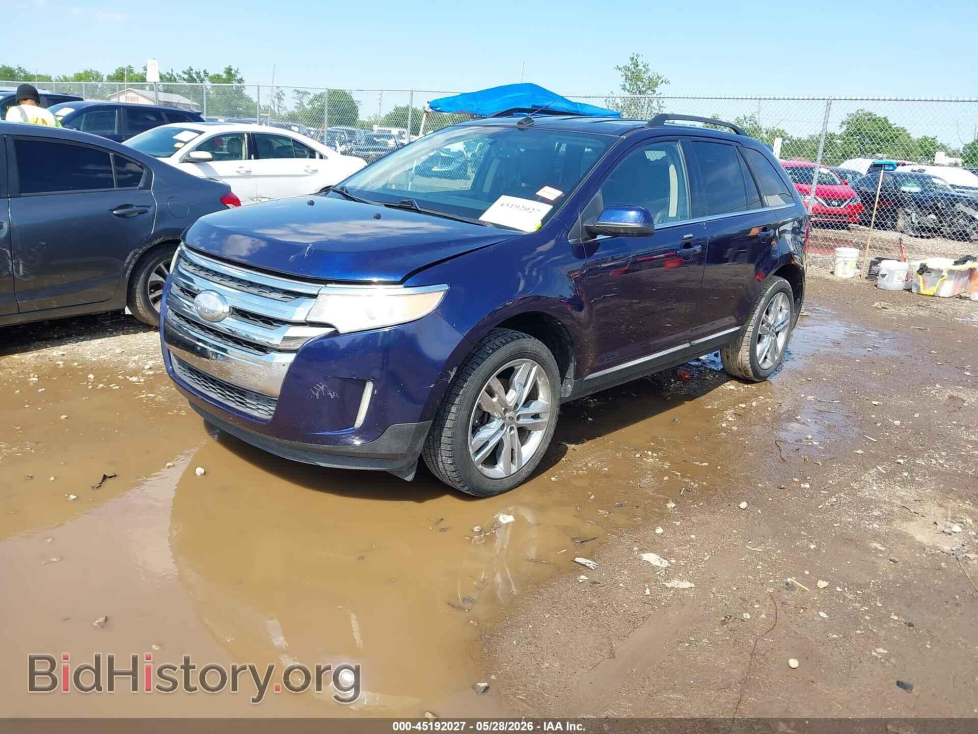 2011 FORD EDGE - VIN: 2FMDK3KC0BBB13349 - Фото 2