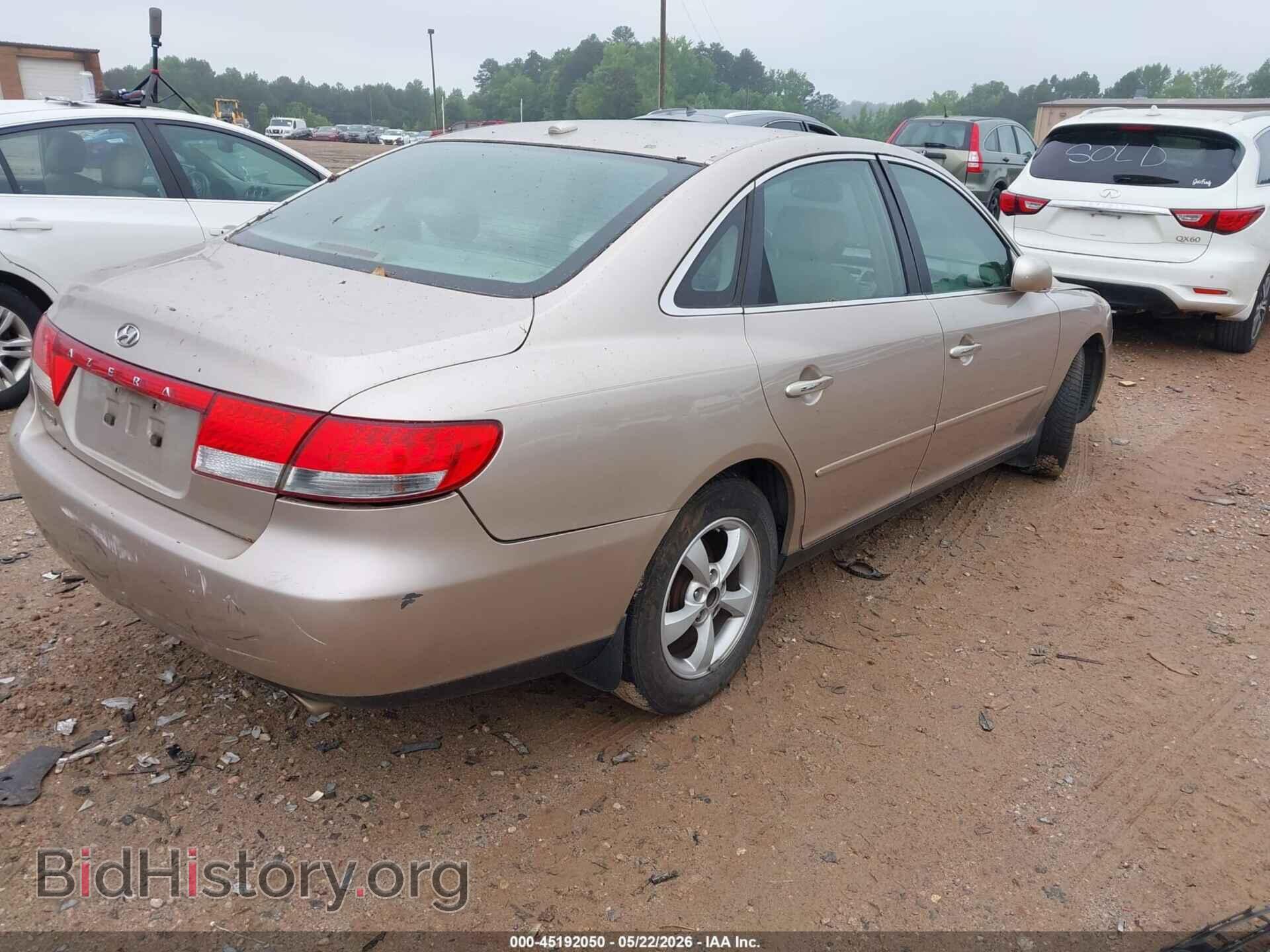 2007 HYUNDAI AZERA - VIN: KMHFC46D27A200879 - Фото 4