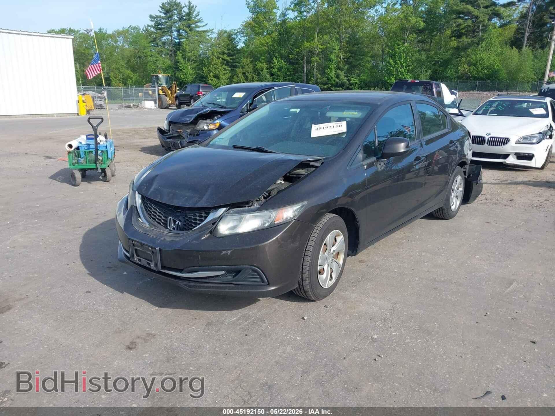2013 HONDA CIVIC - VIN: 2HGFB2F55DH577449 - Фото 2