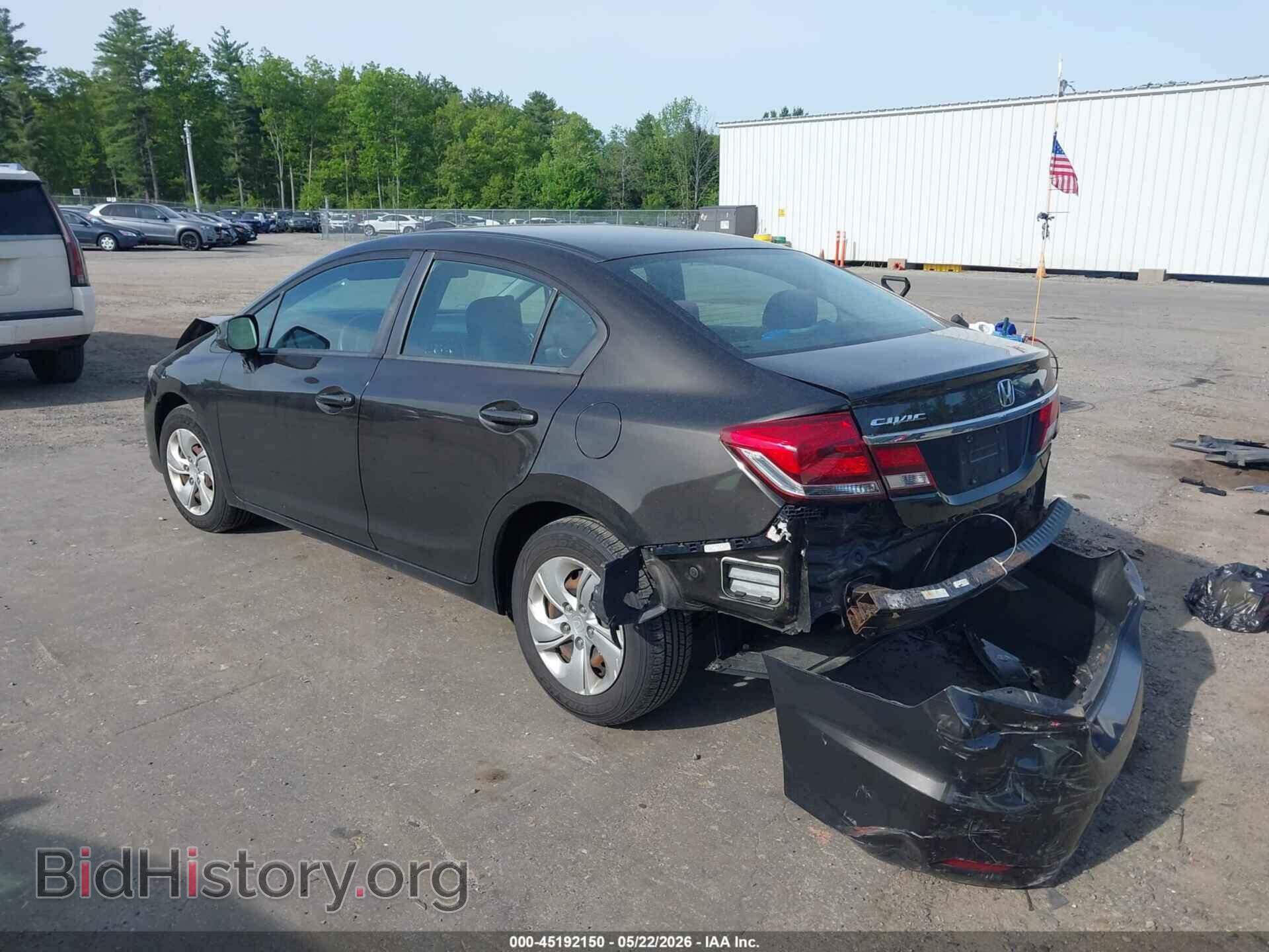2013 HONDA CIVIC - VIN: 2HGFB2F55DH577449 - Фото 3