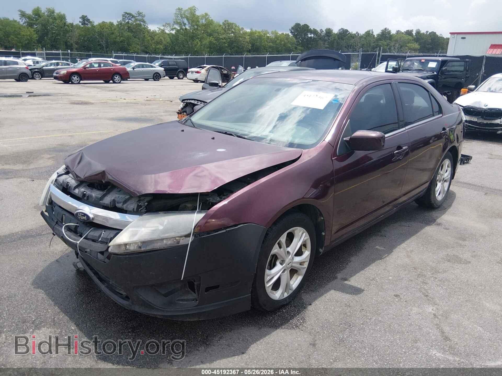 2012 FORD FUSION - VIN: 3FAHP0HA2CR419893 - Фото 2