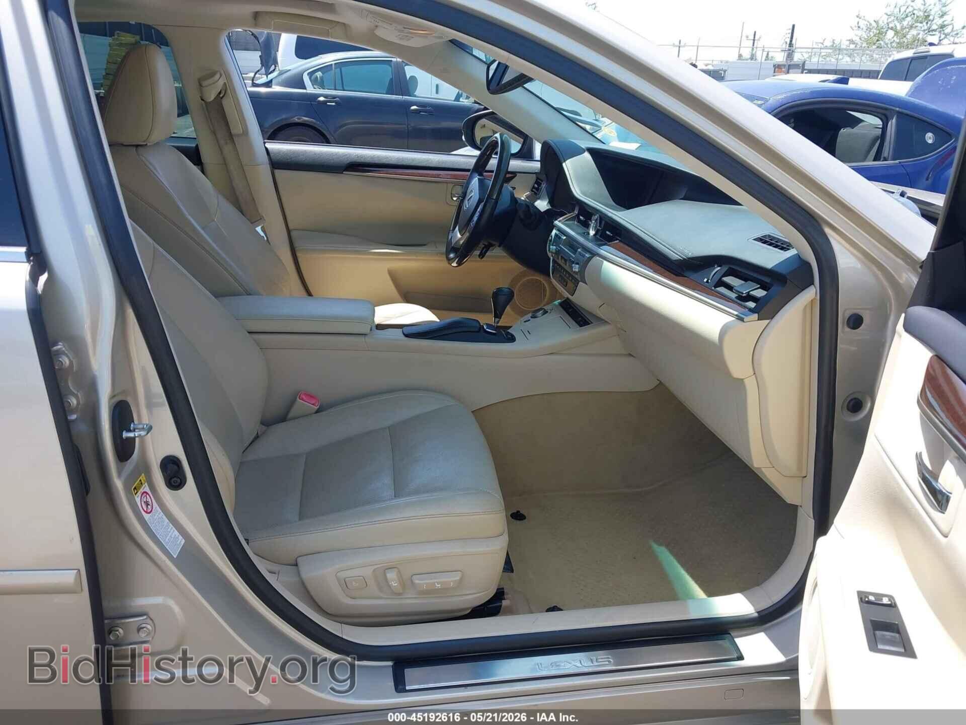 2013 LEXUS ES 350 - VIN: JTHBK1GG6D2013100 - Фото 5