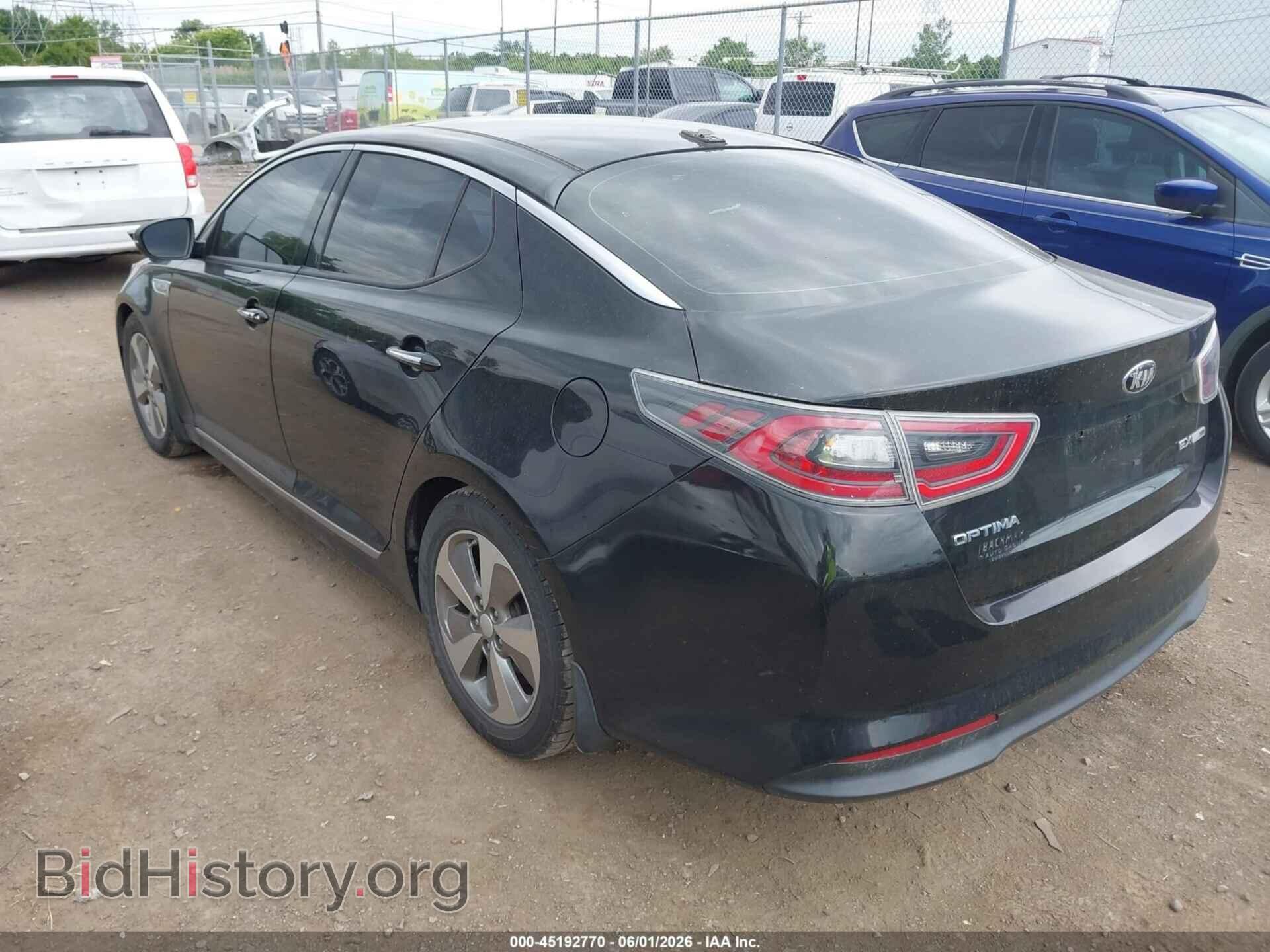 2014 KIA OPTIMA HYBRID - VIN: KNAGN4AD8E5063749 - Фото 3