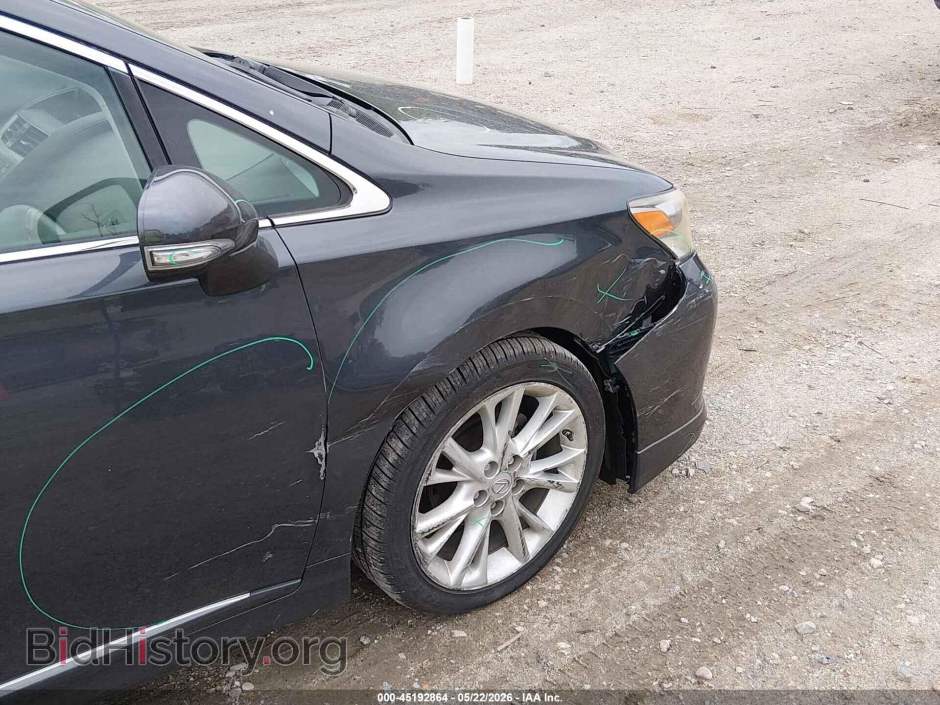 2010 LEXUS HS - VIN: JTHBB1BA3A2025347 - Фото 12