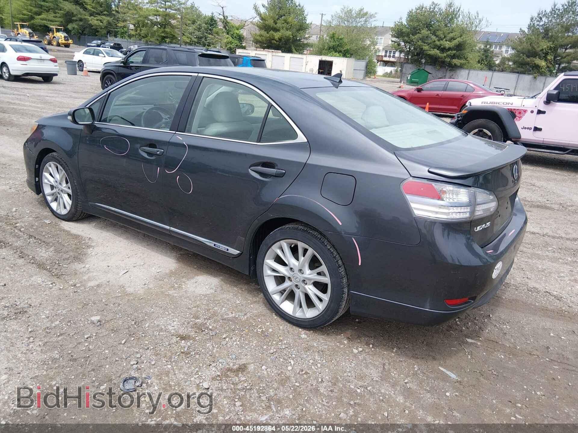 2010 LEXUS HS - VIN: JTHBB1BA3A2025347 - Фото 3