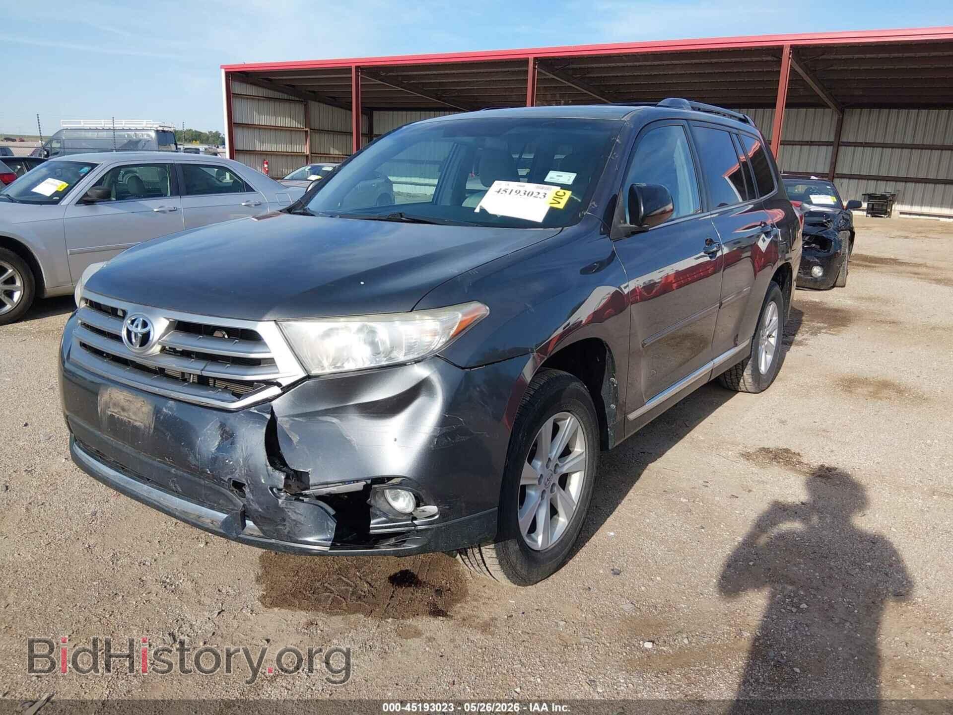 2013 TOYOTA HIGHLANDER - VIN: 5TDZK3EH7DS141538 - Фото 2