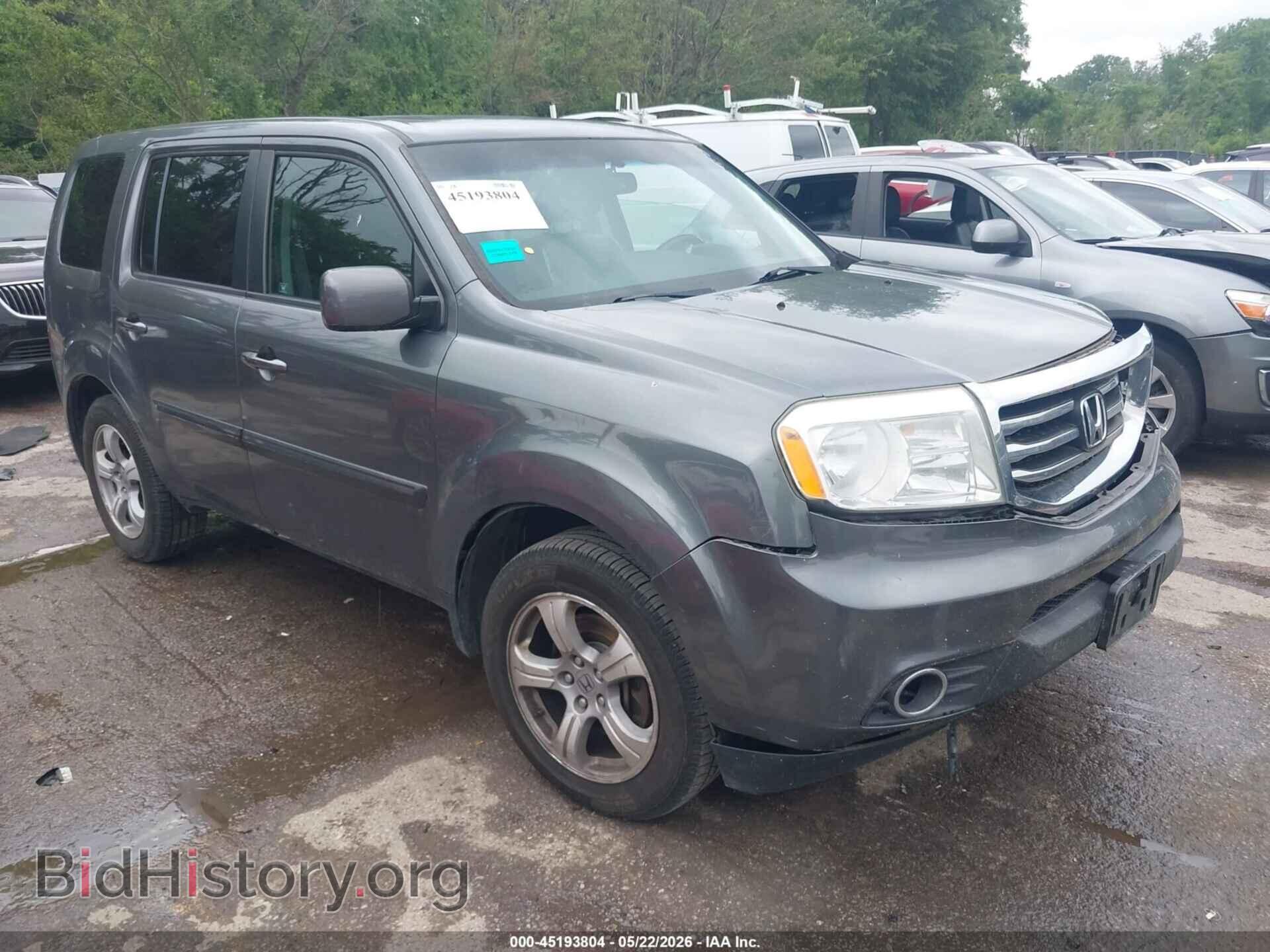 Фотография 5FNYF4H60CB025357 - HONDA PILOT 2012