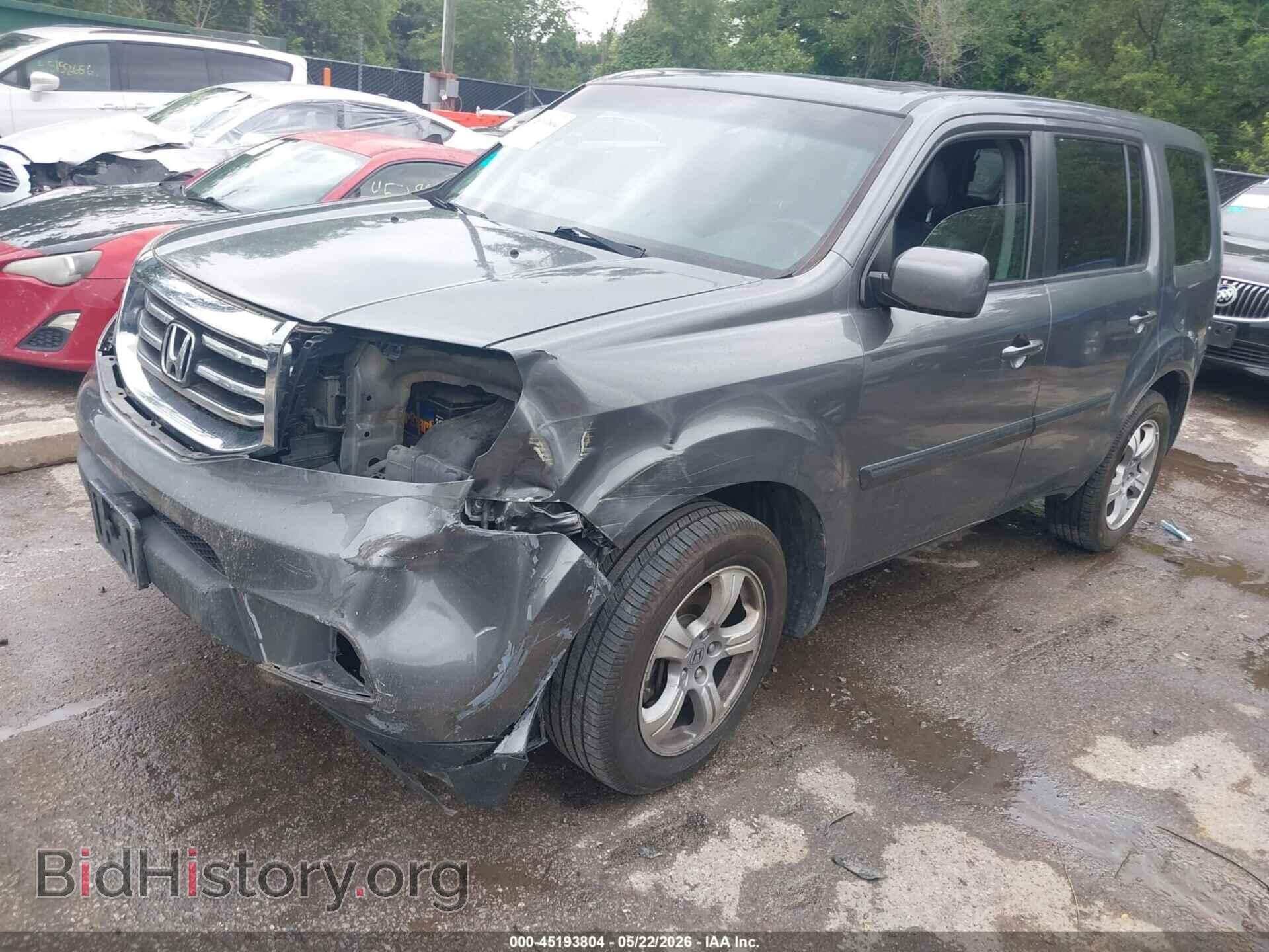 2012 HONDA PILOT - VIN: 5FNYF4H60CB025357 - Photo 2