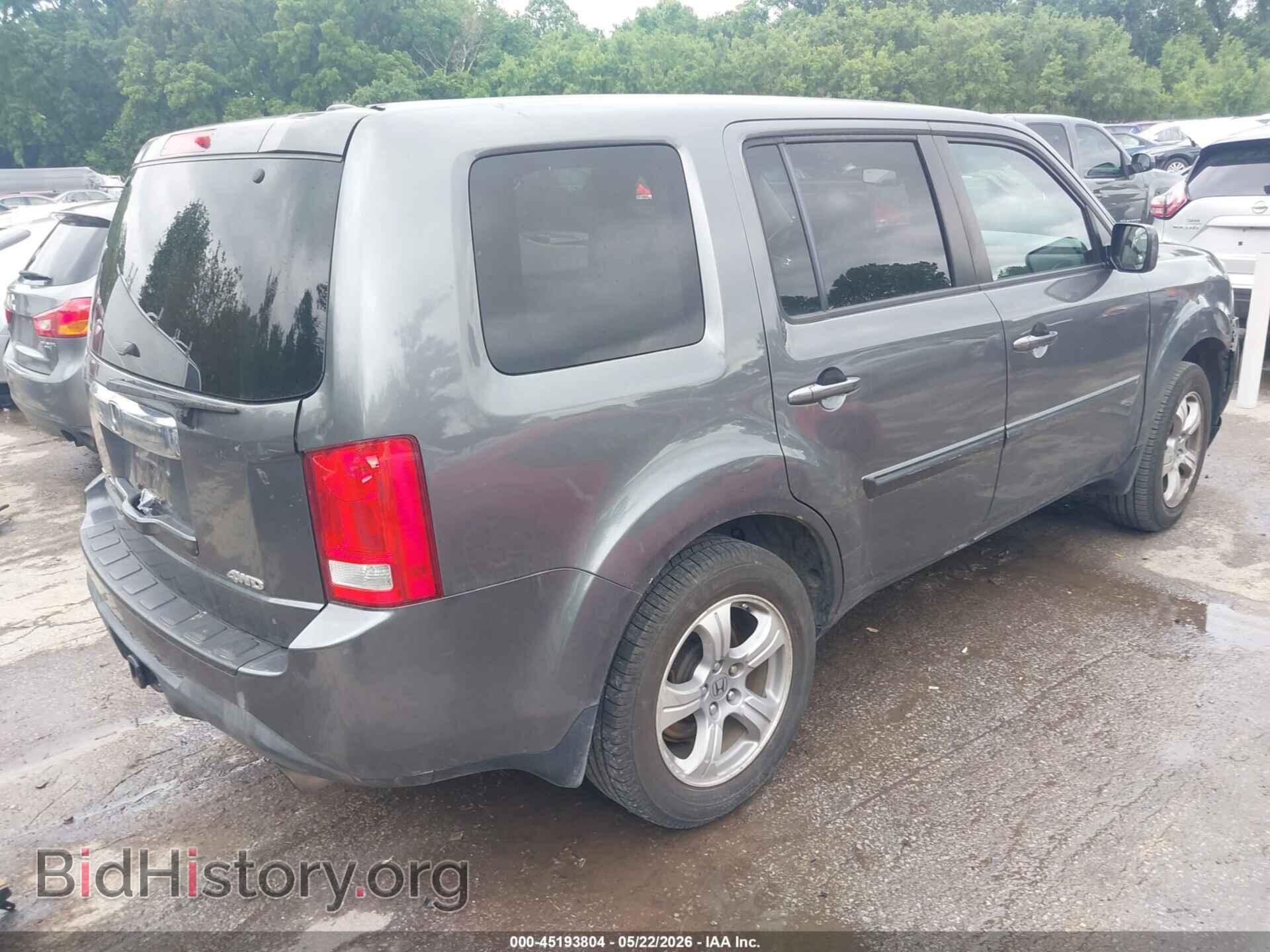 2012 HONDA PILOT - VIN: 5FNYF4H60CB025357 - Photo 4