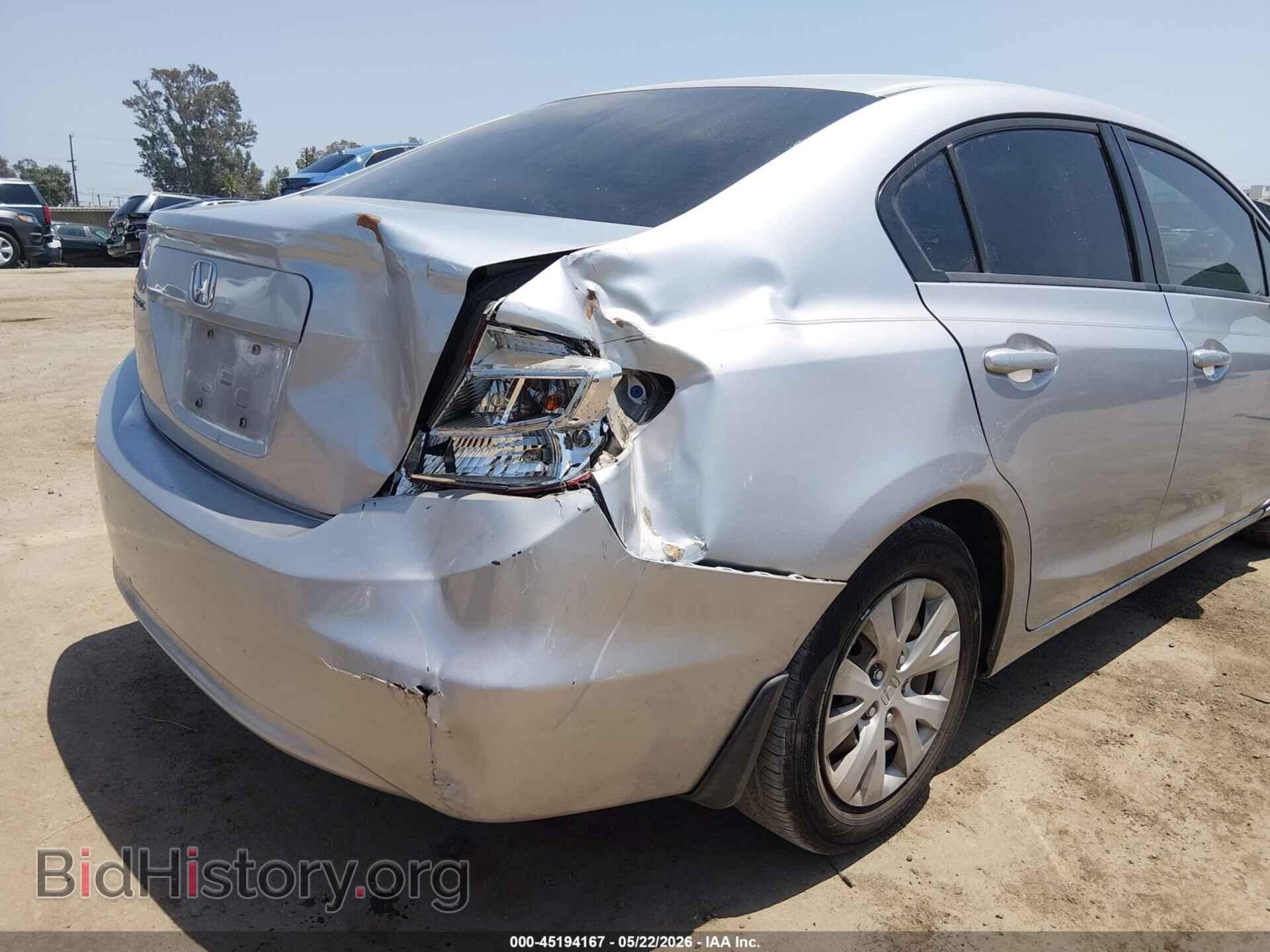 2012 HONDA CIVIC - VIN: 19XFB2F56CE058001 - Фото 6