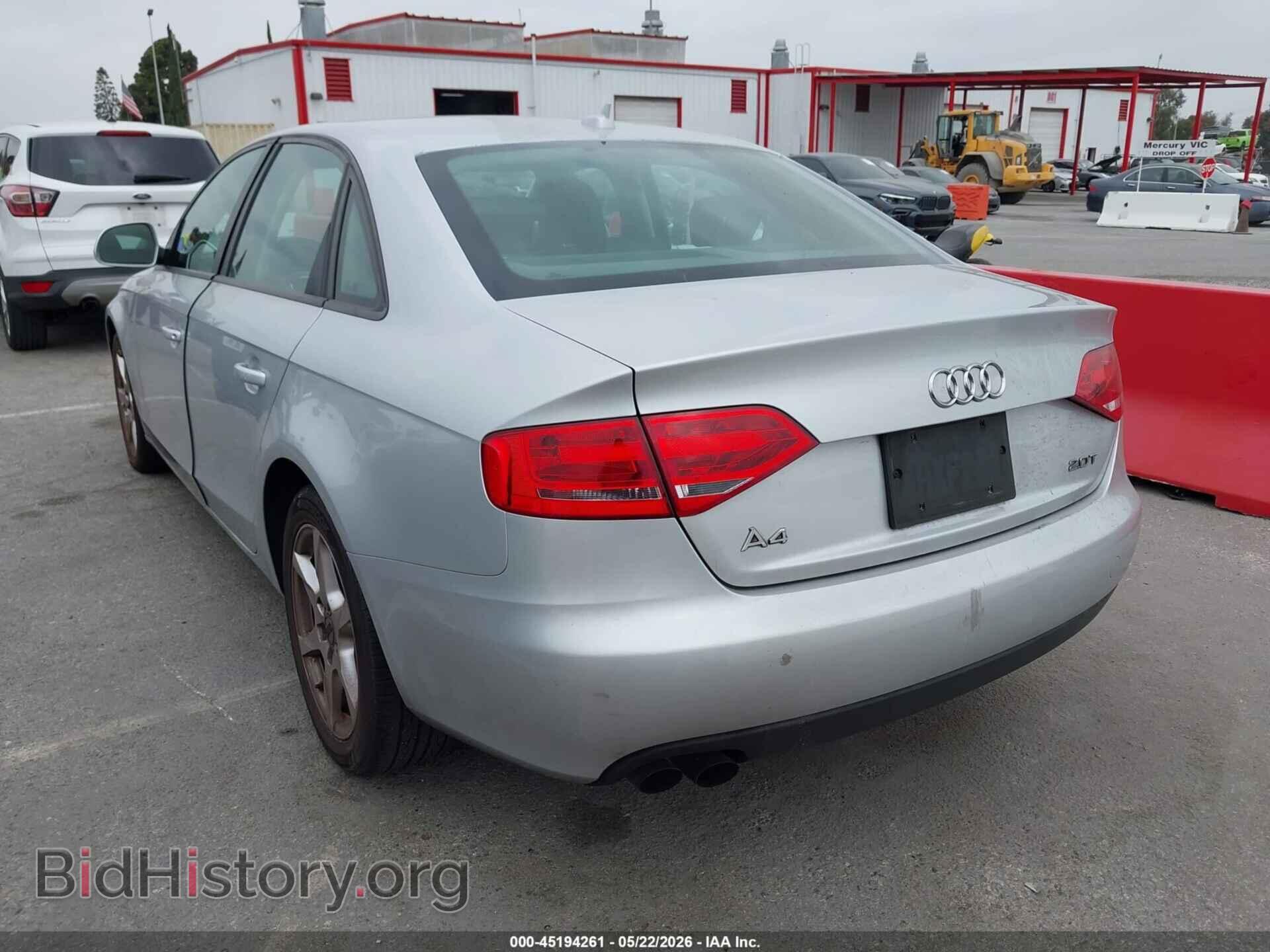 2009 AUDI A4 - VIN: WAUJF78K49N046218 - Фото 3