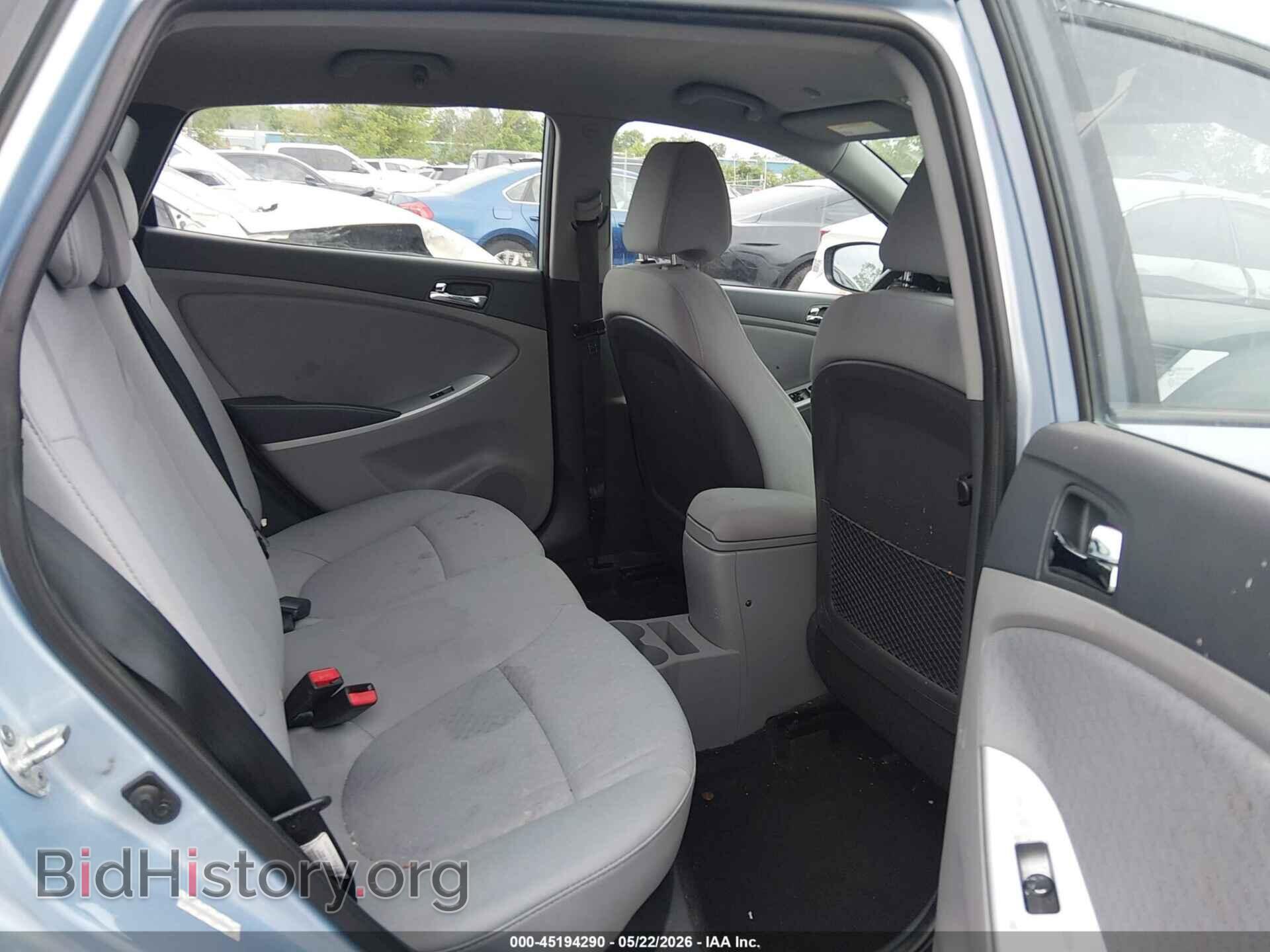 2013 HYUNDAI ACCENT - VIN: KMHCU5AE9DU108345 - Фото 8