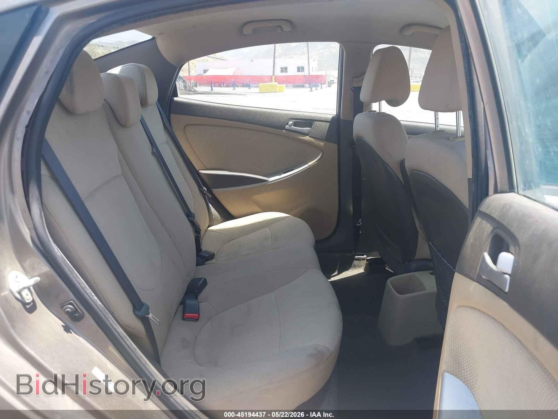 2013 HYUNDAI ACCENT - VIN: KMHCT4AE2DU538361 - Фото 8