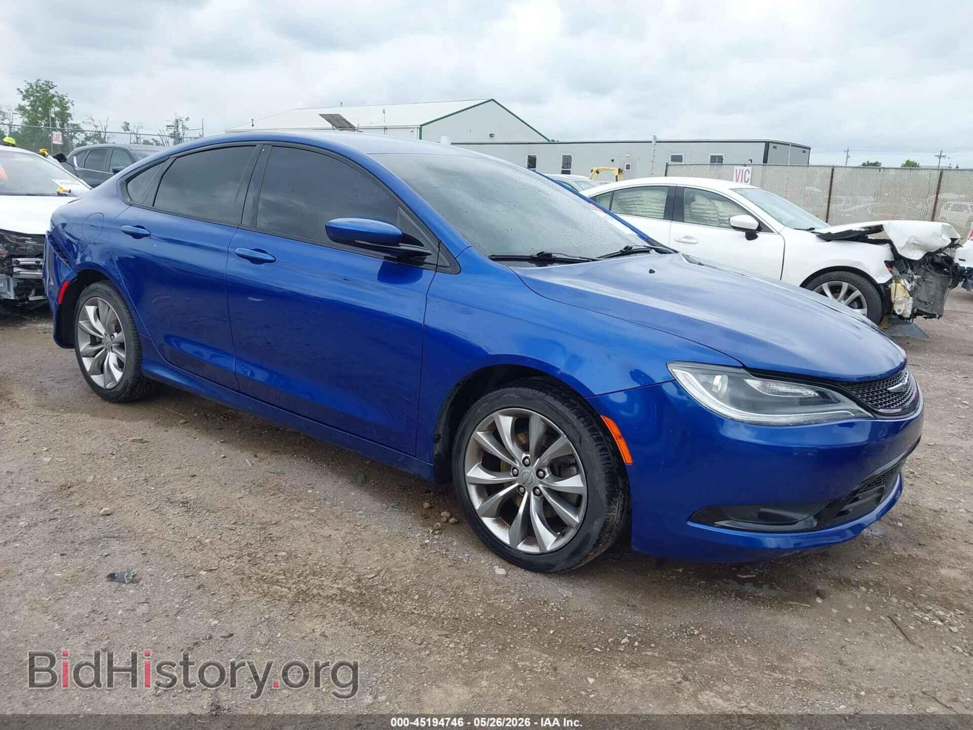 Фотография 1C3CCCBB7FN726474 - CHRYSLER 200 2015