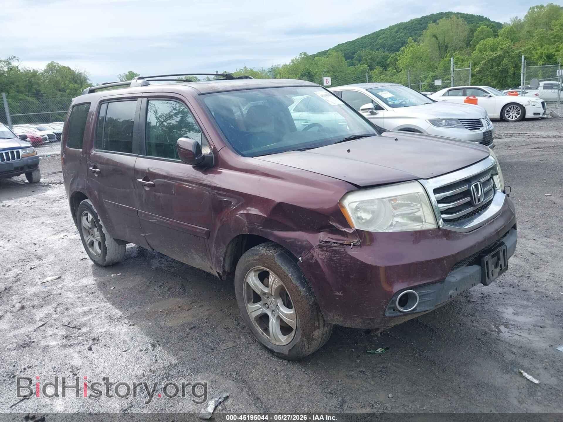 Фотография 5FNYF4H59DB045812 - HONDA PILOT 2013