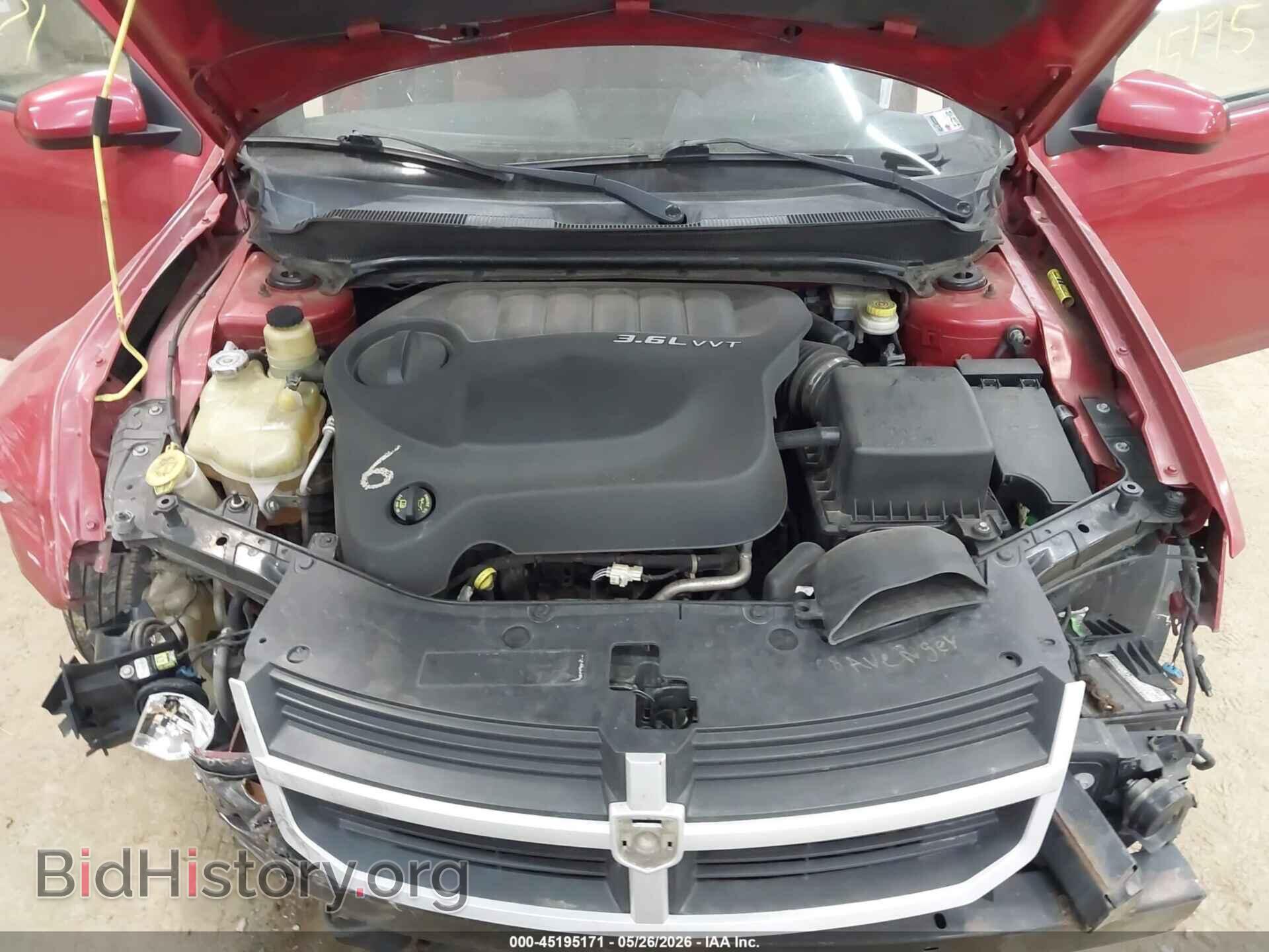 2012 DODGE AVENGER - VIN: 1C3CDZEG6CN142425 - Фото 10