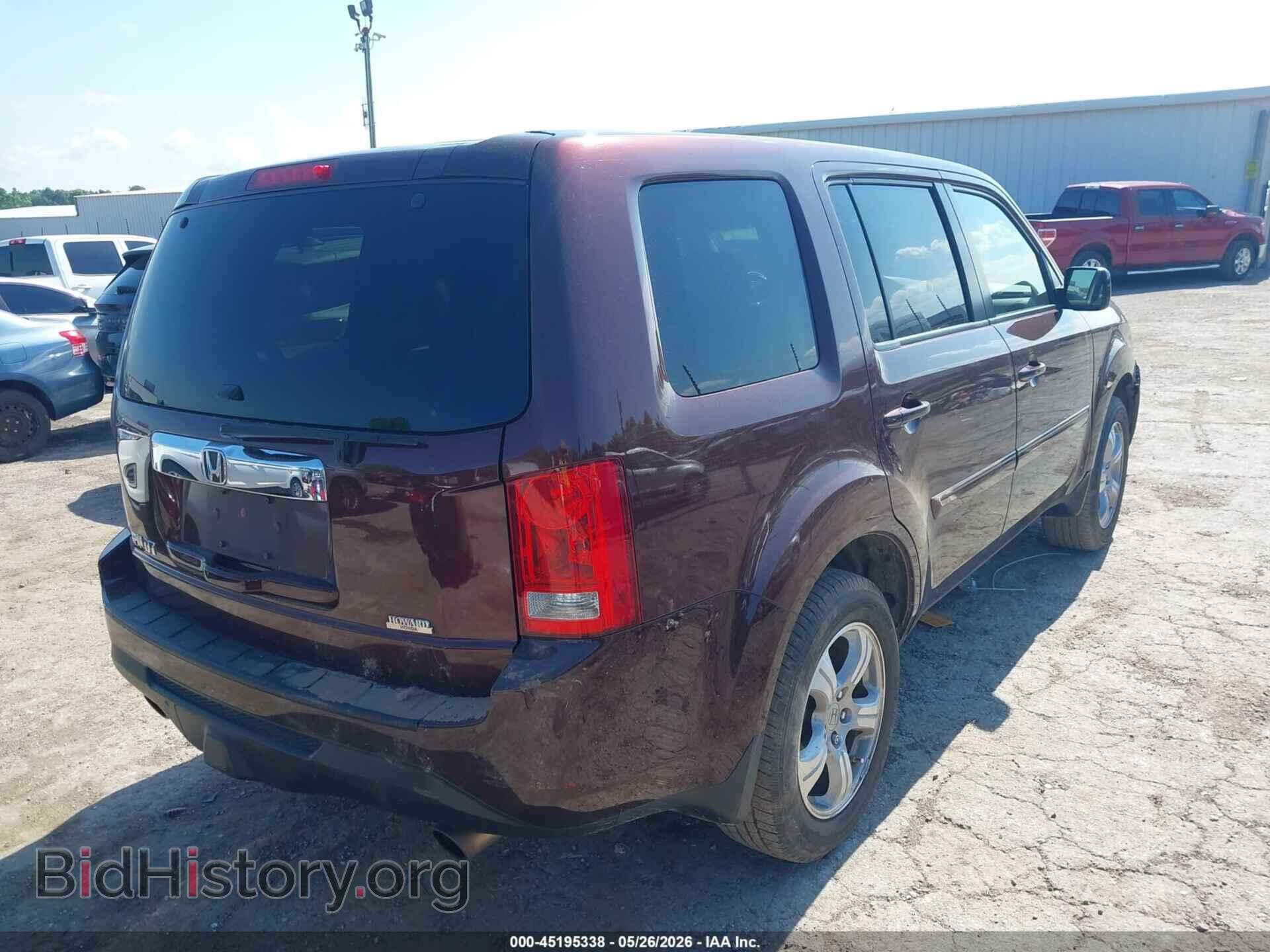 2013 HONDA PILOT - VIN: 5FNYF3H42DB018839 - Photo 4