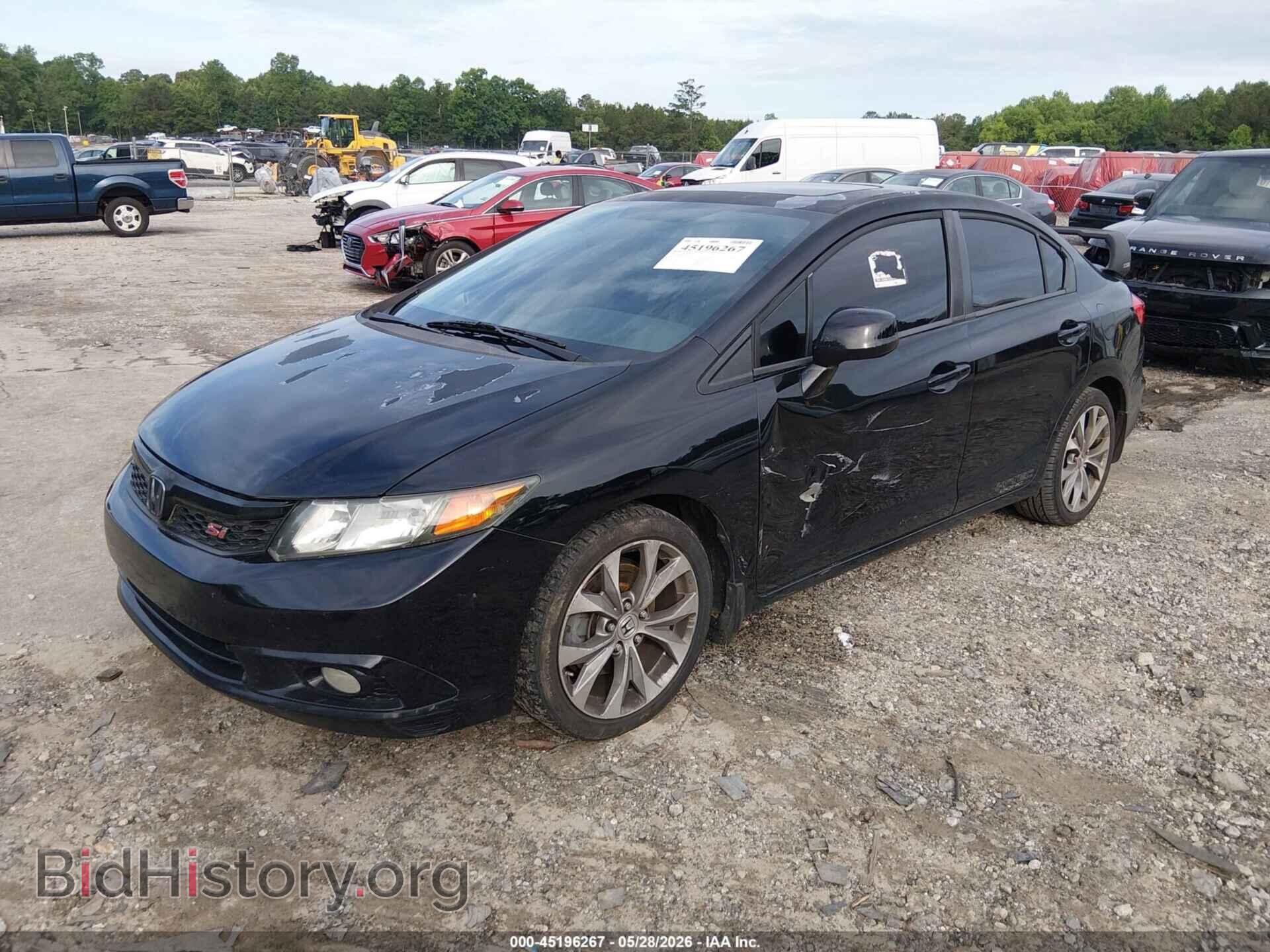 2012 HONDA CIVIC - VIN: 2HGFB6E51CH703118 - Фото 2