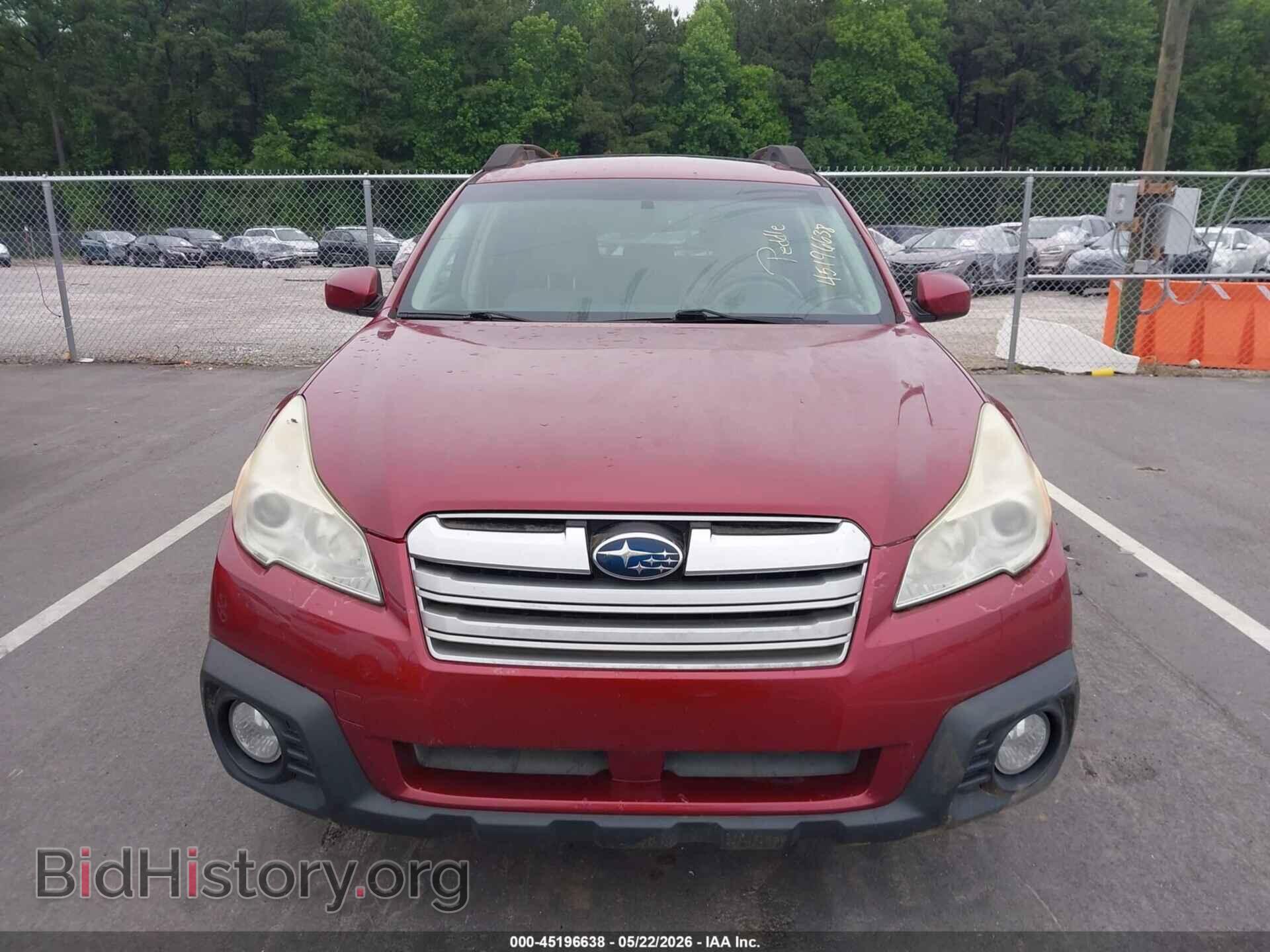 2014 SUBARU OUTBACK - VIN: 4S4BRBDC8E3201449 - Фото 12