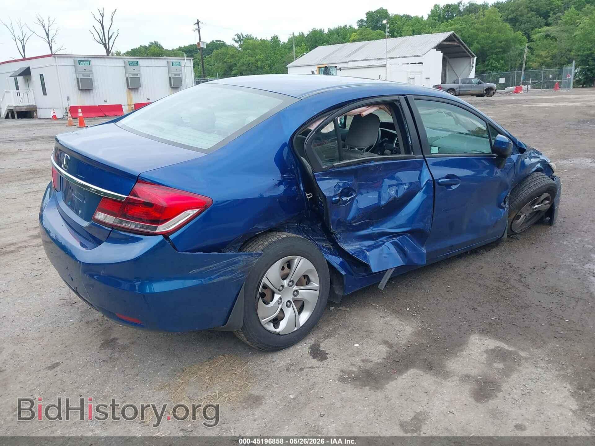 2014 HONDA CIVIC - VIN: 19XFB2F5XEE270371 - Фото 4