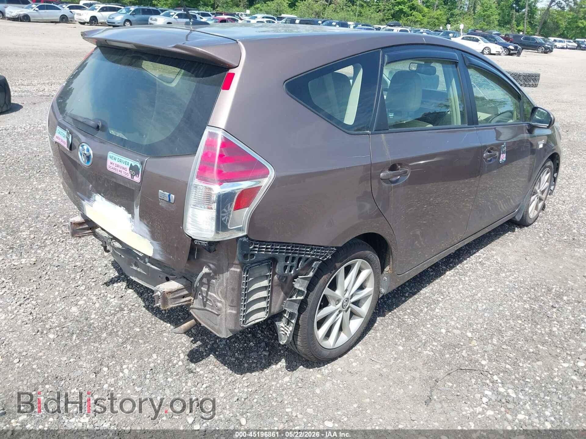 2016 TOYOTA PRIUS V - VIN: JTDZN3EU2GJ042020 - Фото 4