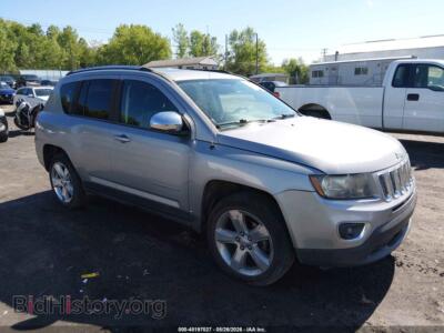 2015 Jeep COMPASS Limited, silver — VIN 1C4NJDCB1FD109415, IAAI