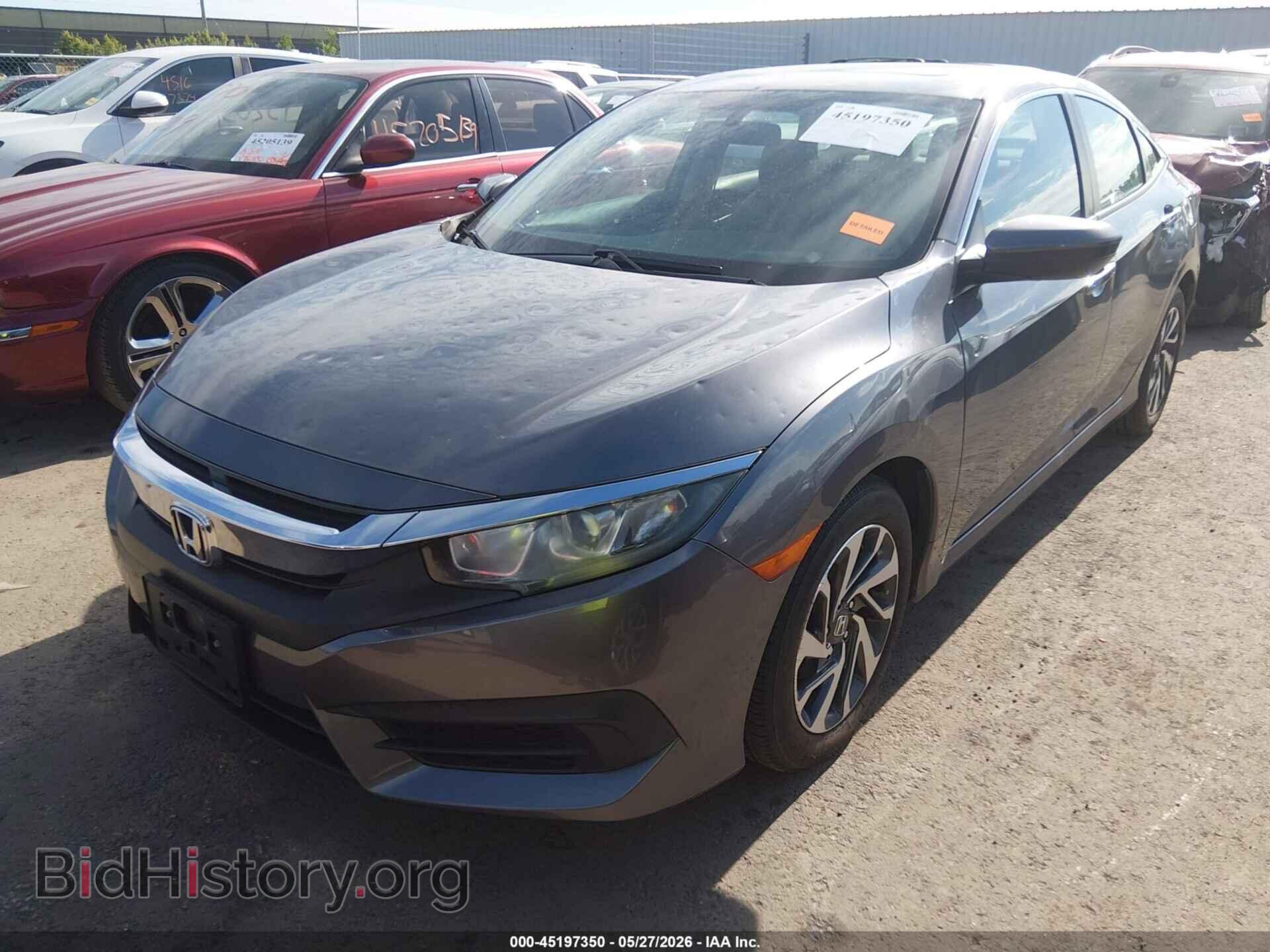 2017 HONDA CIVIC - VIN: 19XFC2F74HE070704 - Фото 2