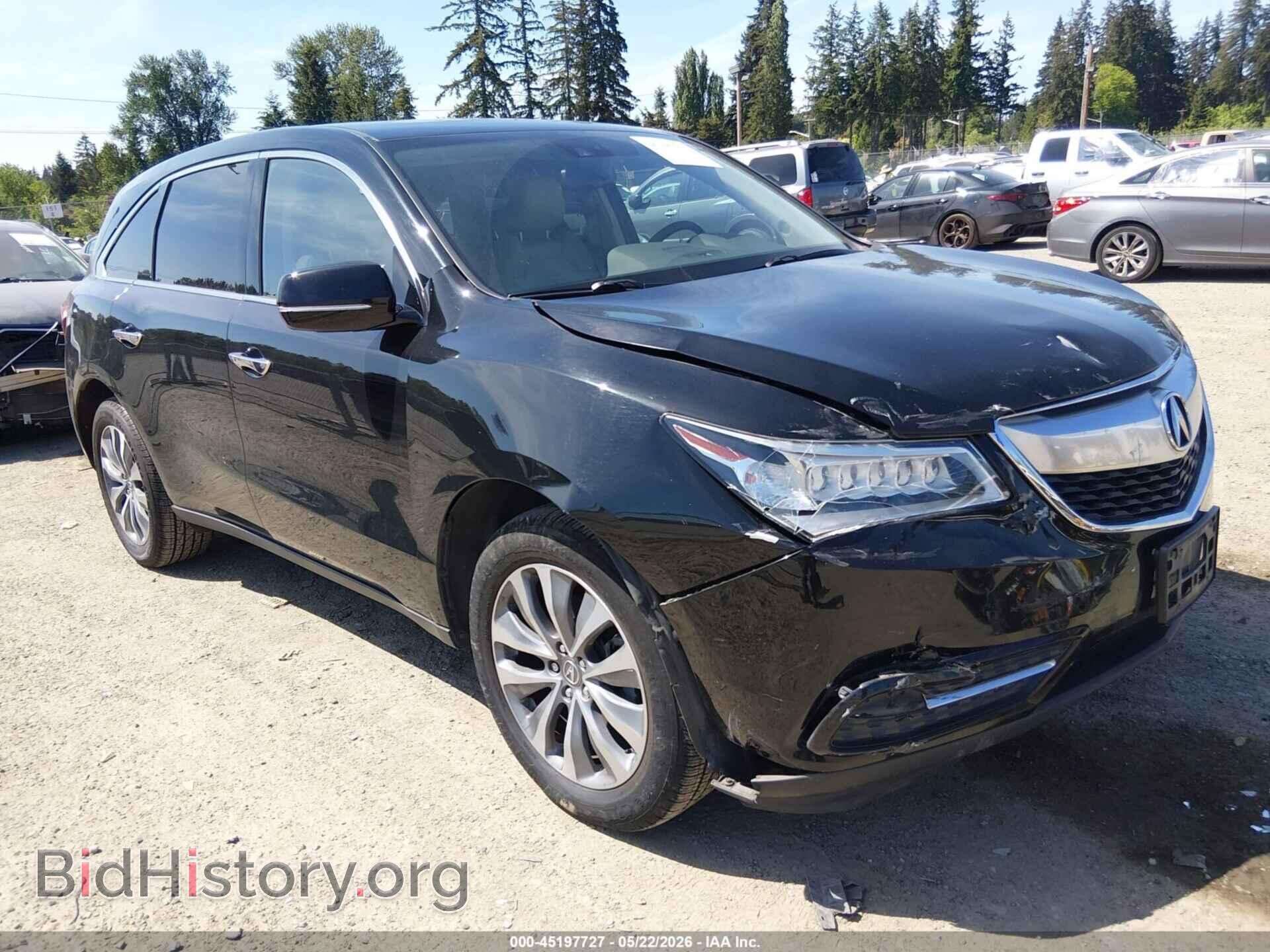 Фотография 5FRYD4H4XEB024495 - ACURA MDX 2014