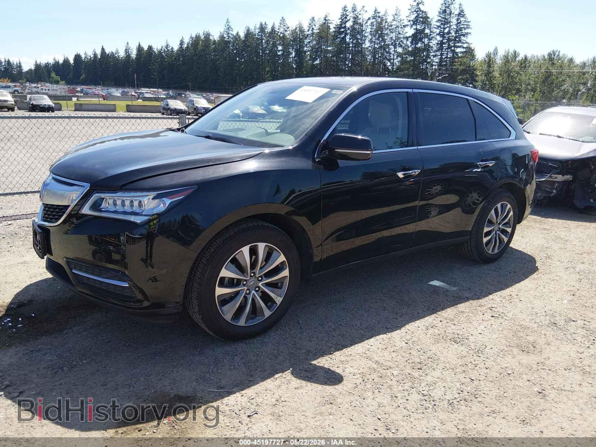 2014 ACURA MDX - VIN: 5FRYD4H4XEB024495 - Фото 2