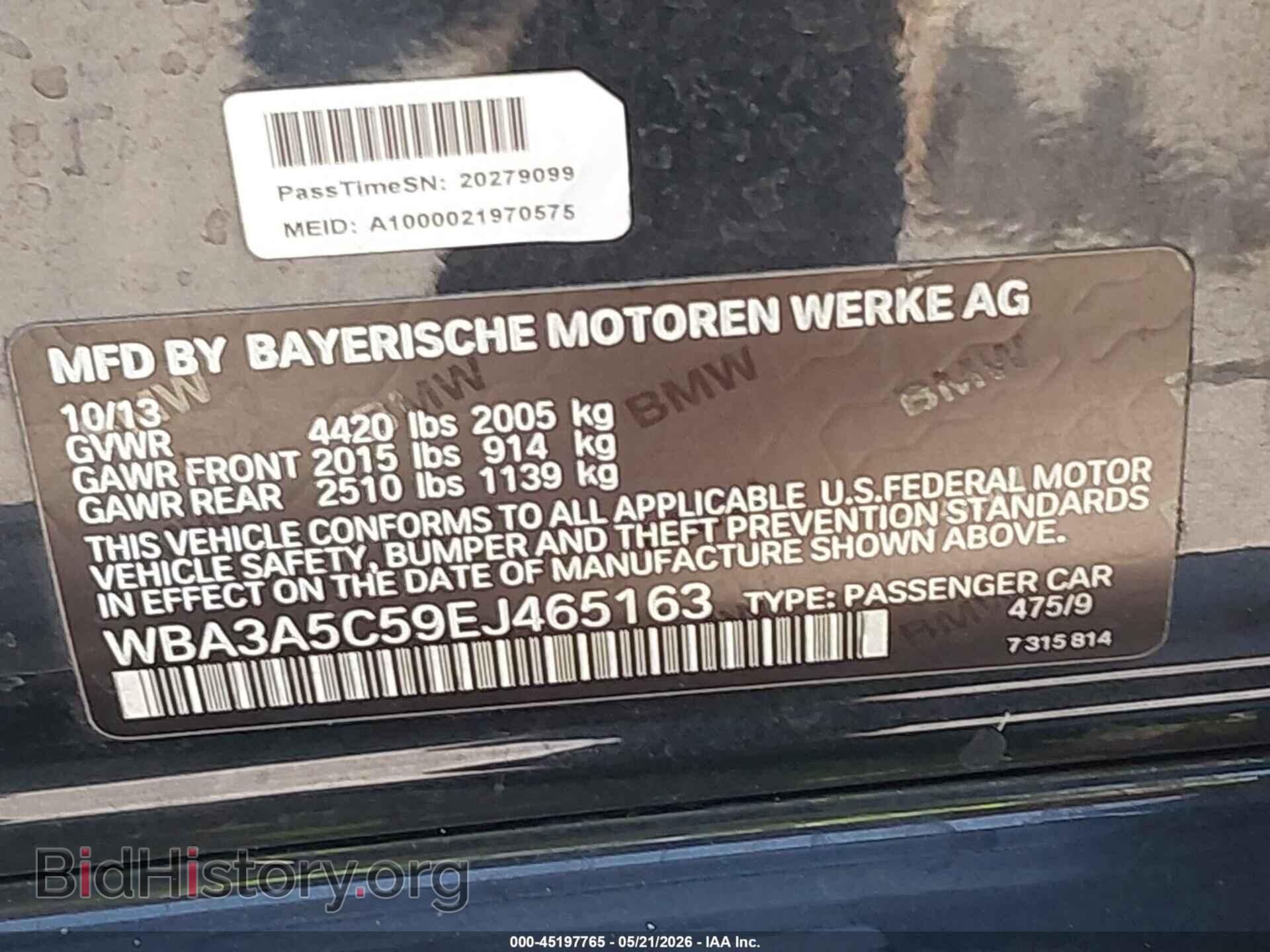 2014 BMW 328I - VIN: WBA3A5C59EJ465163 - Фото 9