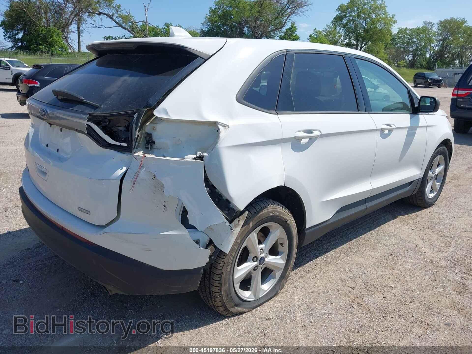 2016 FORD EDGE - VIN: 2FMPK3G9XGBB15501 - Фото 4