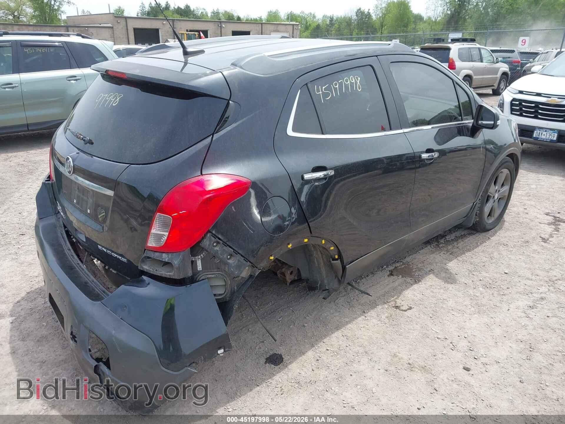 2014 BUICK ENCORE - VIN: KL4CJCSB4EB745463 - Фото 4